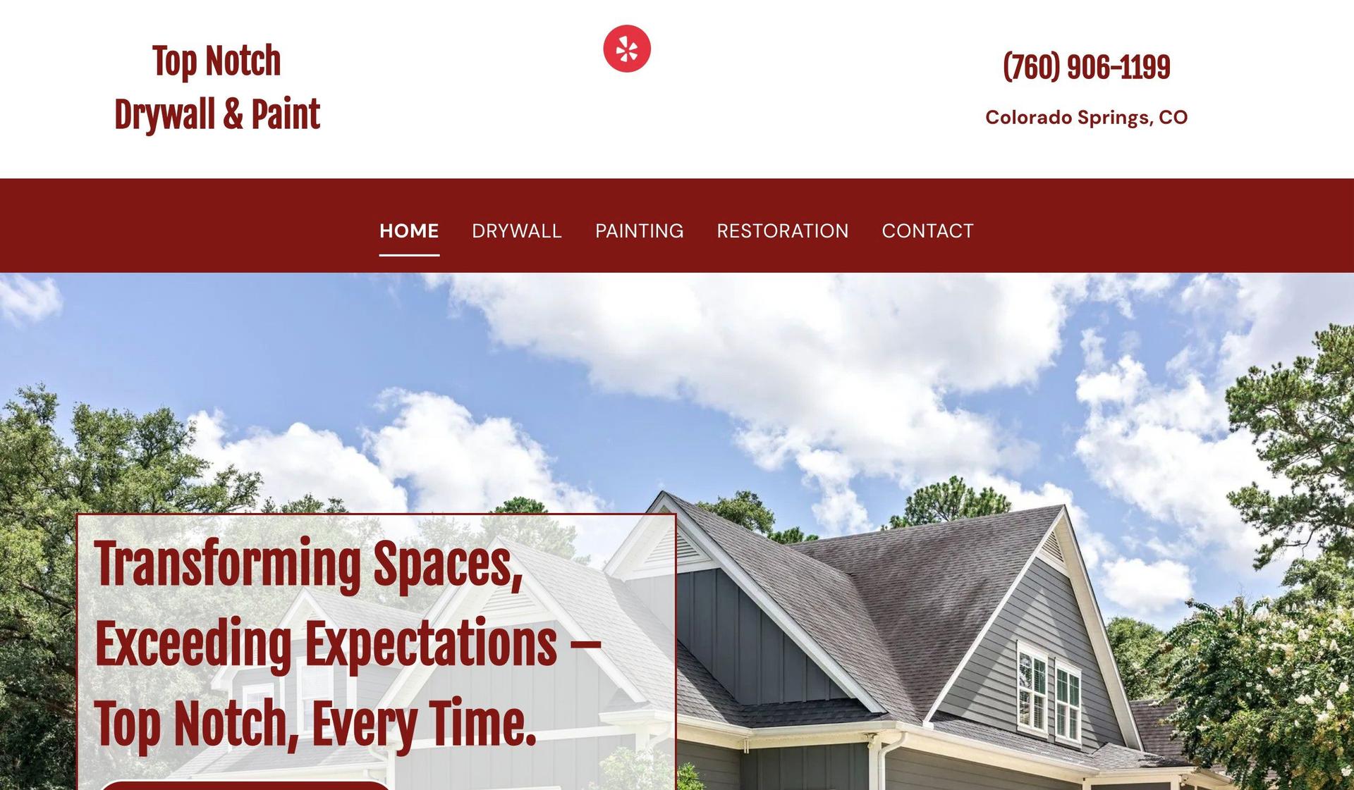 Top Notch Drywall and Paint-drywall company websites