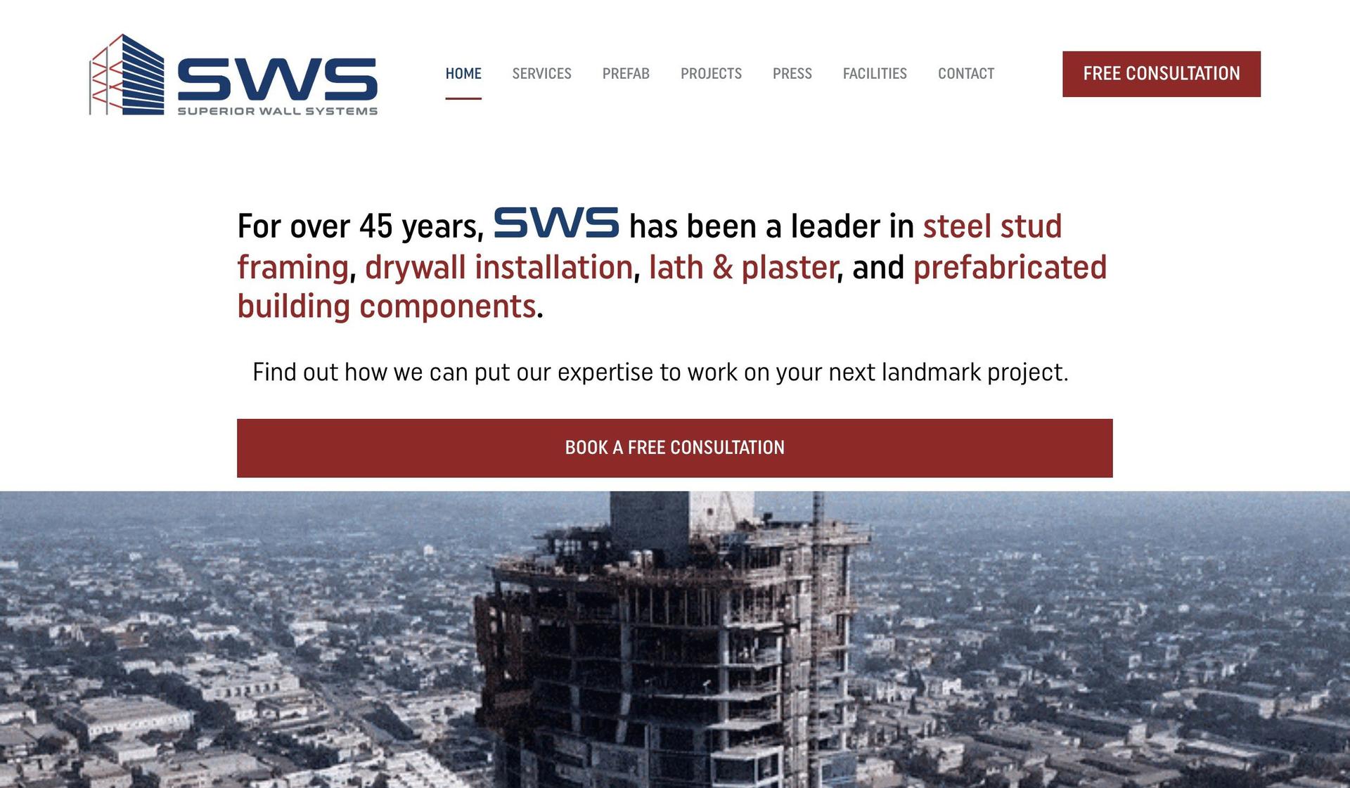 Superior Wall Systems-drywall company websites