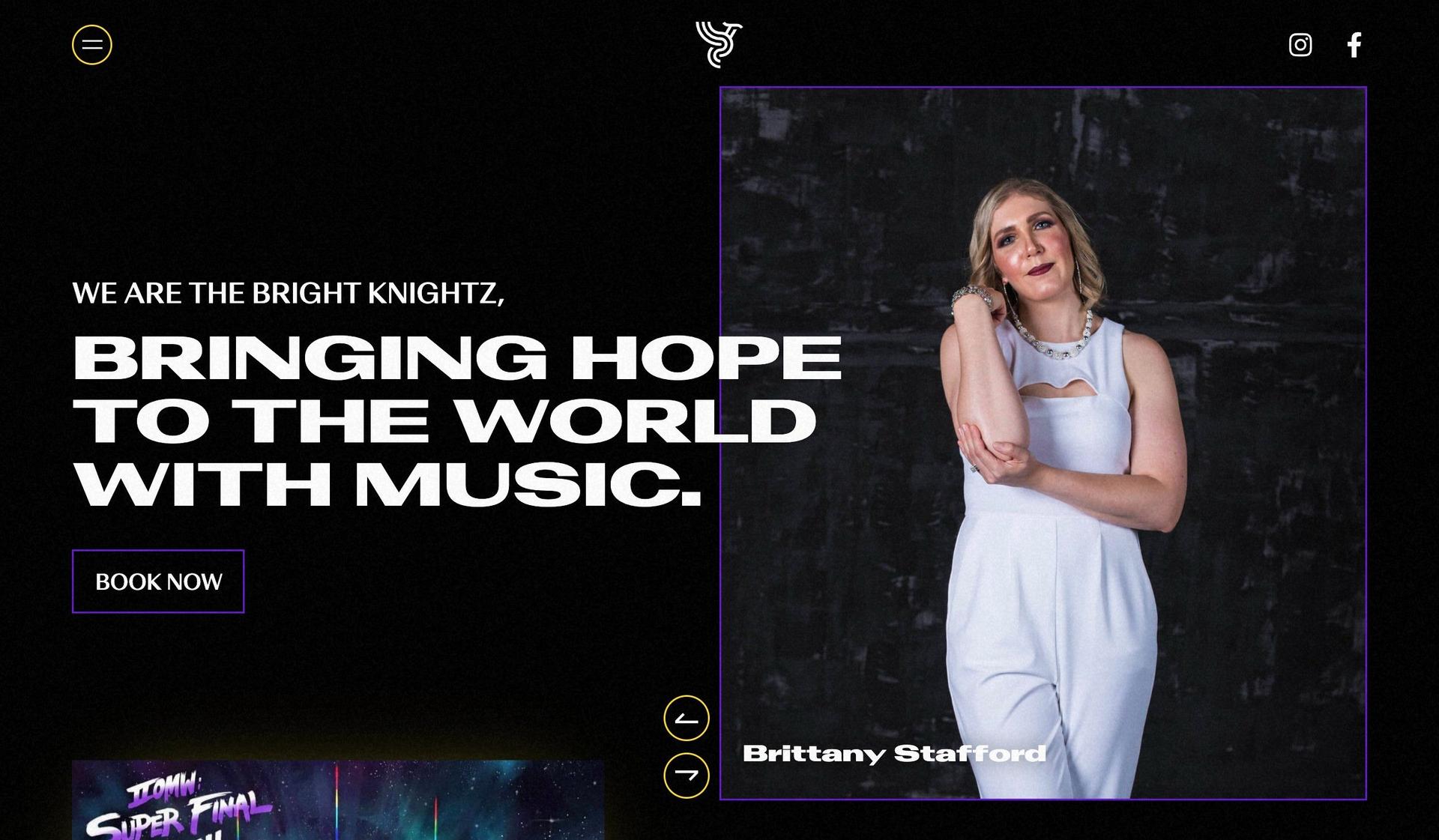 BKZ Music-record label website design examples