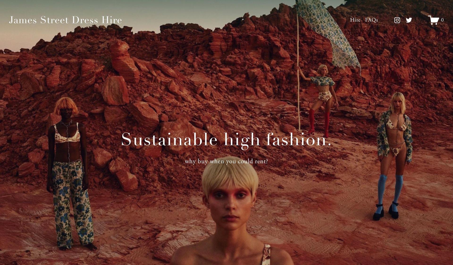James Street Dress Hire-streetwear ecommerce websites