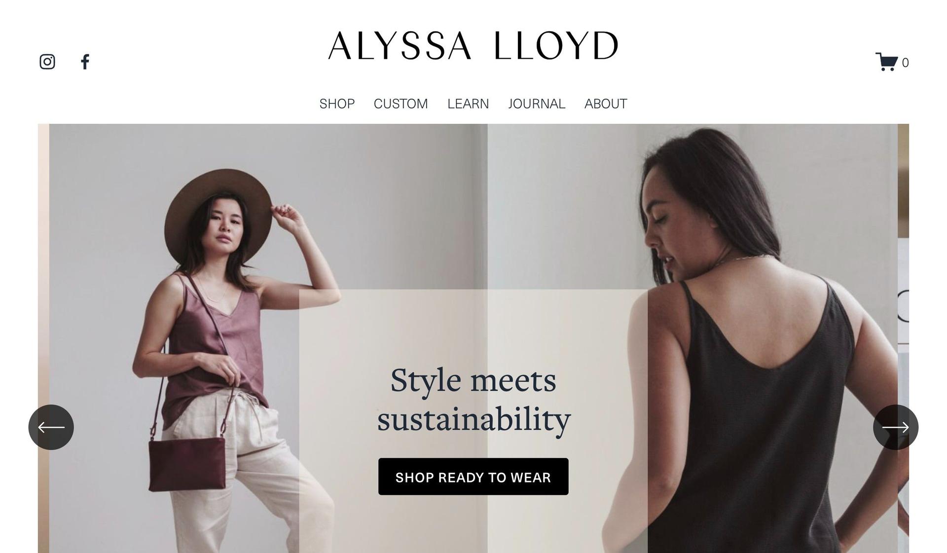 Alyssa Lloyd-streetwear ecommerce websites
