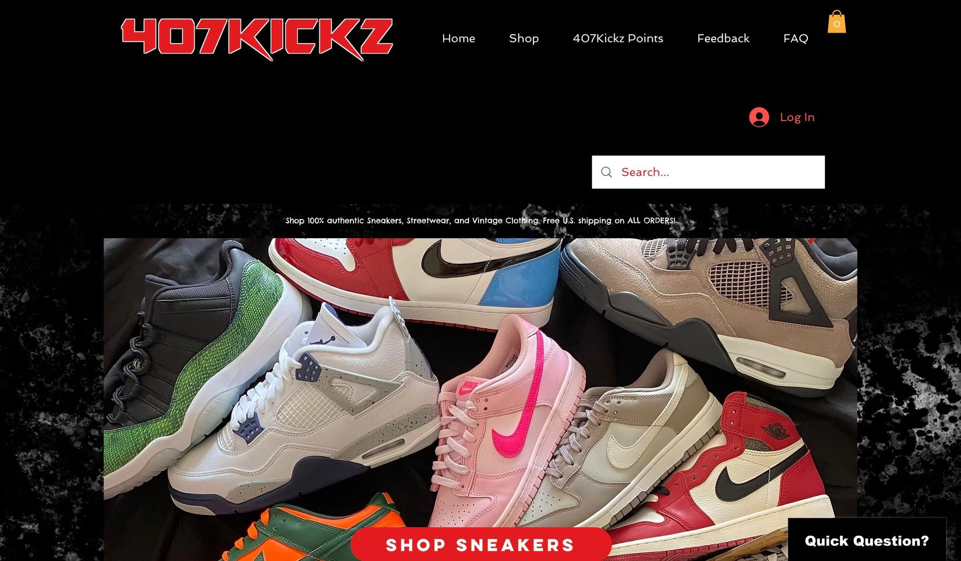 407 Kickz-streetwear ecommerce websites