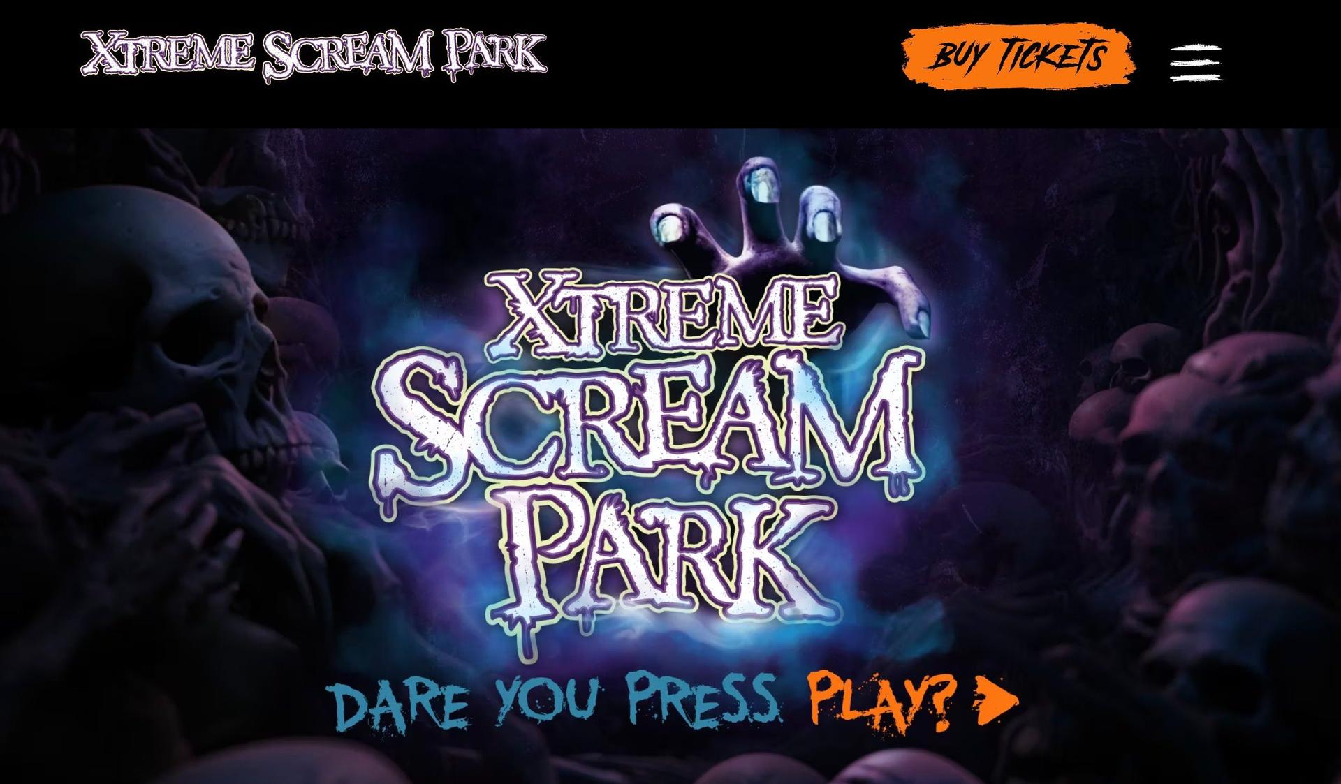 Xtreme Scream Park-spooky halloween websites
