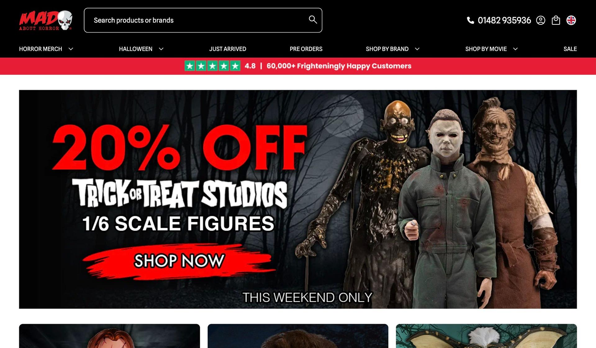 Mad About Horror-spooky halloween websites