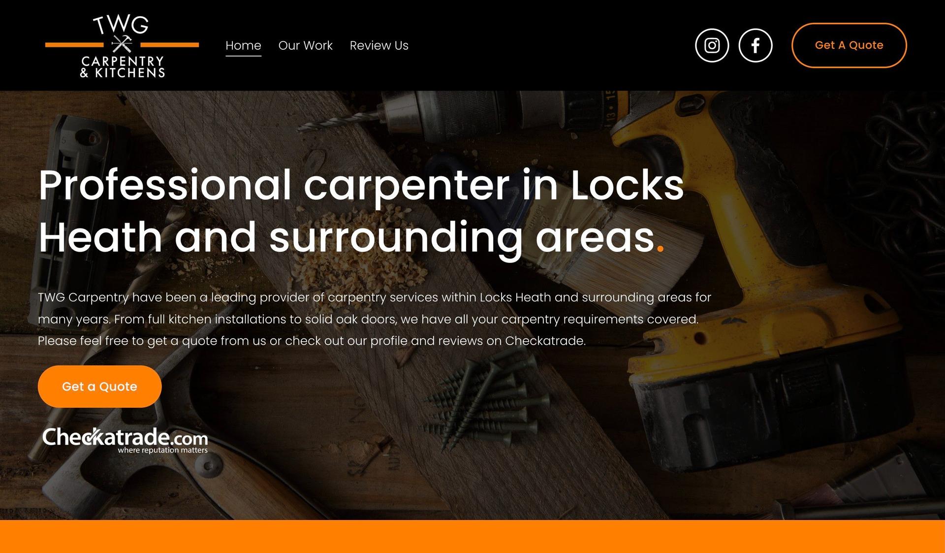 TWG Carpentry-acupuncture websites