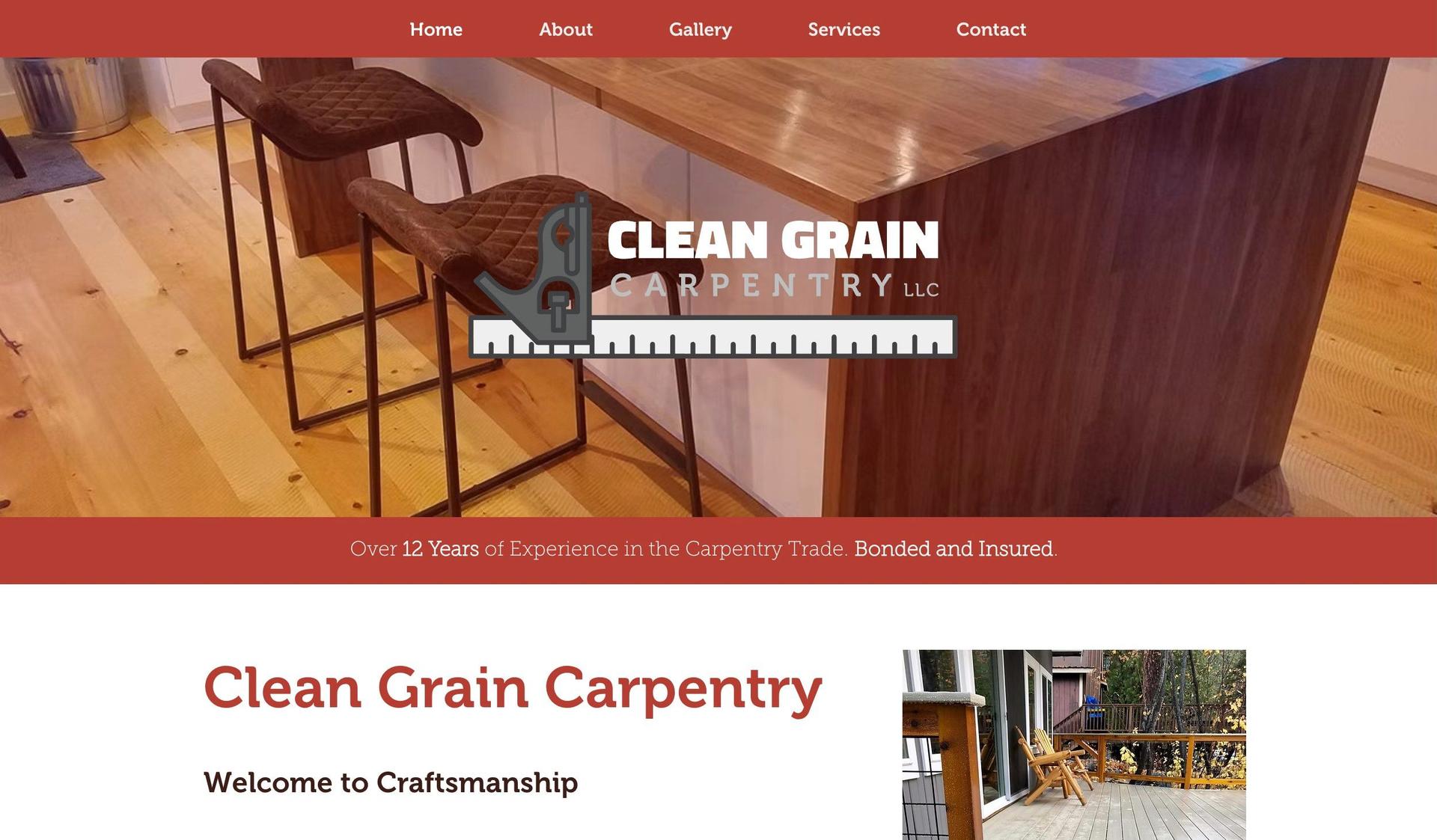 Clean Grain Carpentry LLC-acupuncture websites