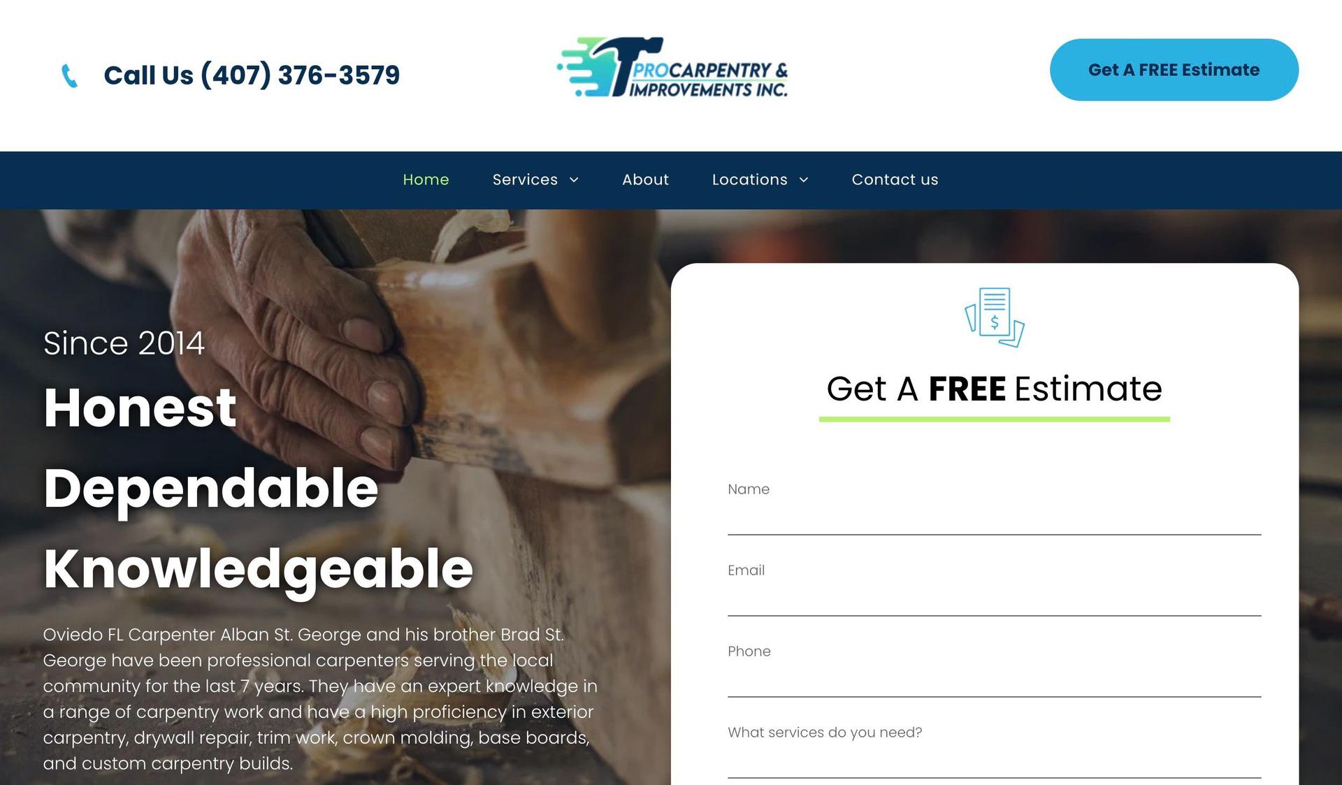 Pro Carpentry Improvements-acupuncture websites