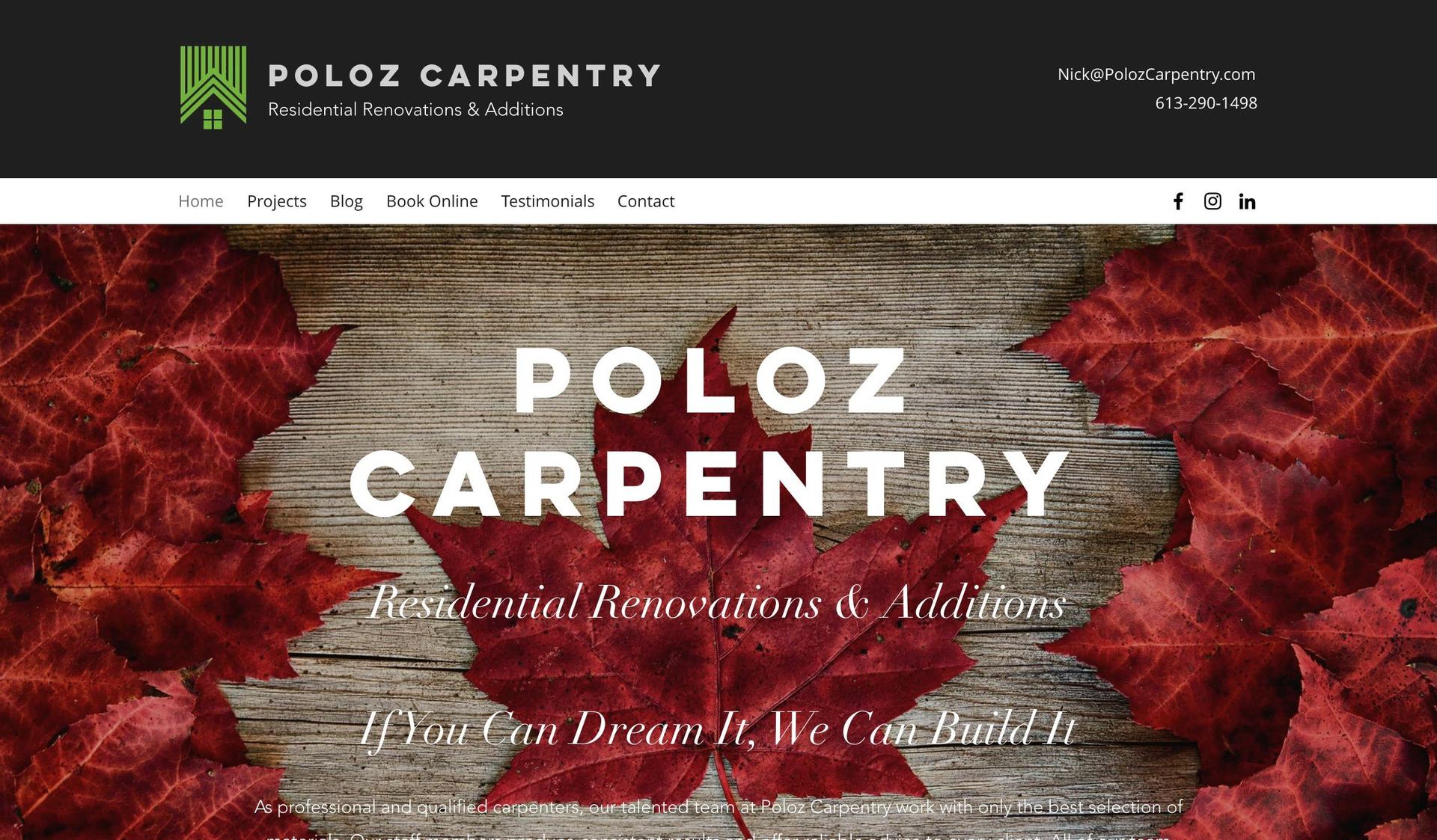 Poloz Carpentry-acupuncture websites