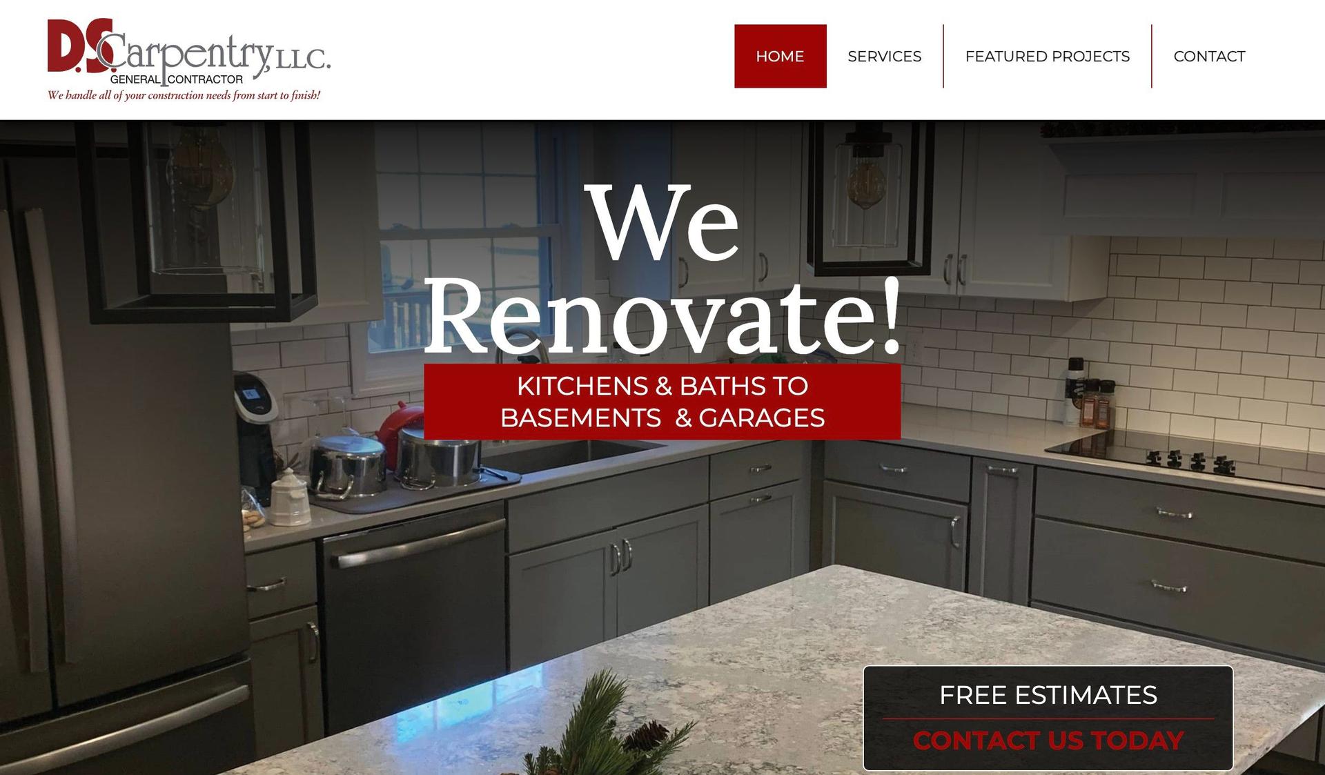 DS Carpentry LLC-acupuncture websites