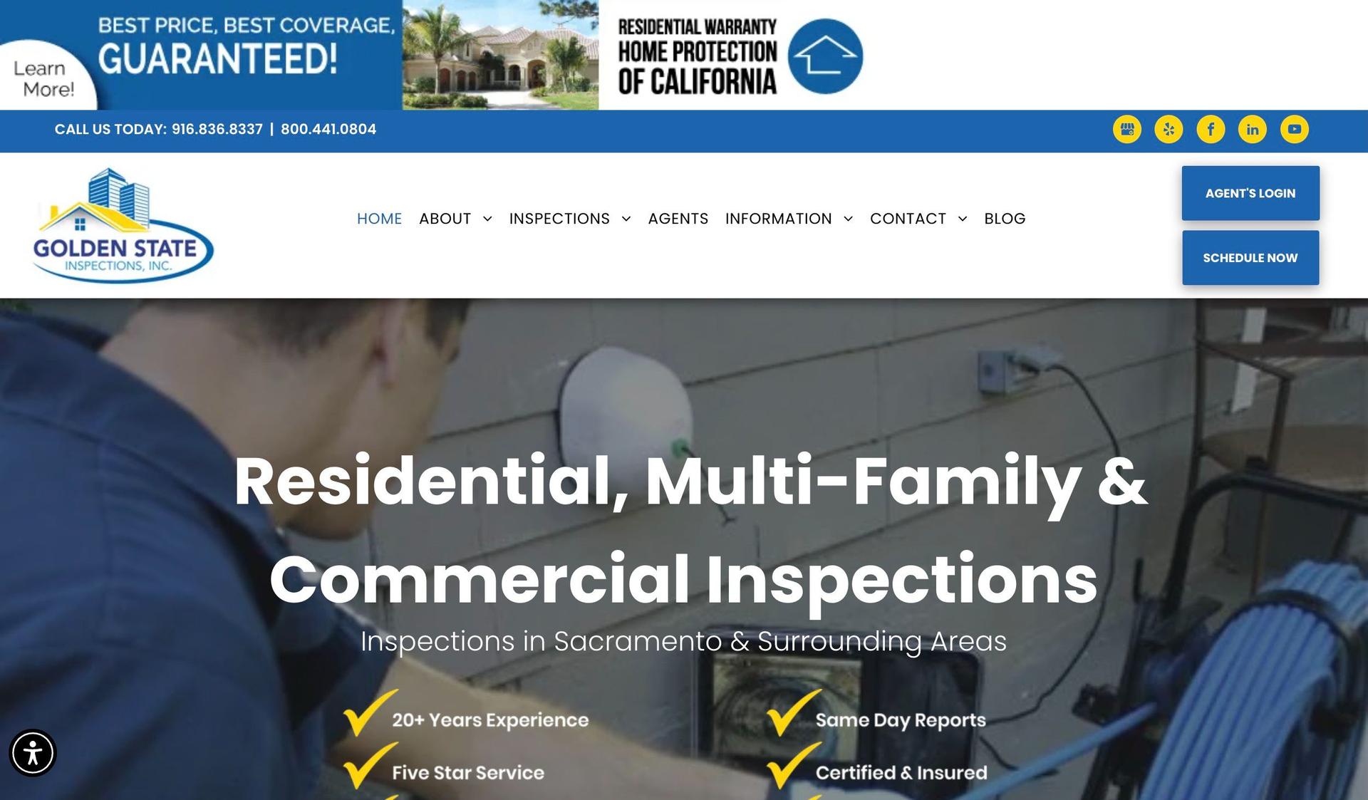 Golden State Home Inspections-home inspection websites