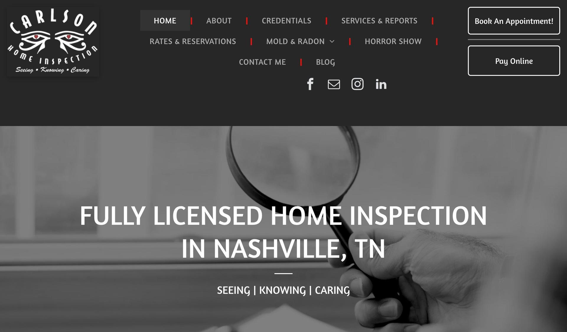 Nashville's Home Inspector-home inspection websites