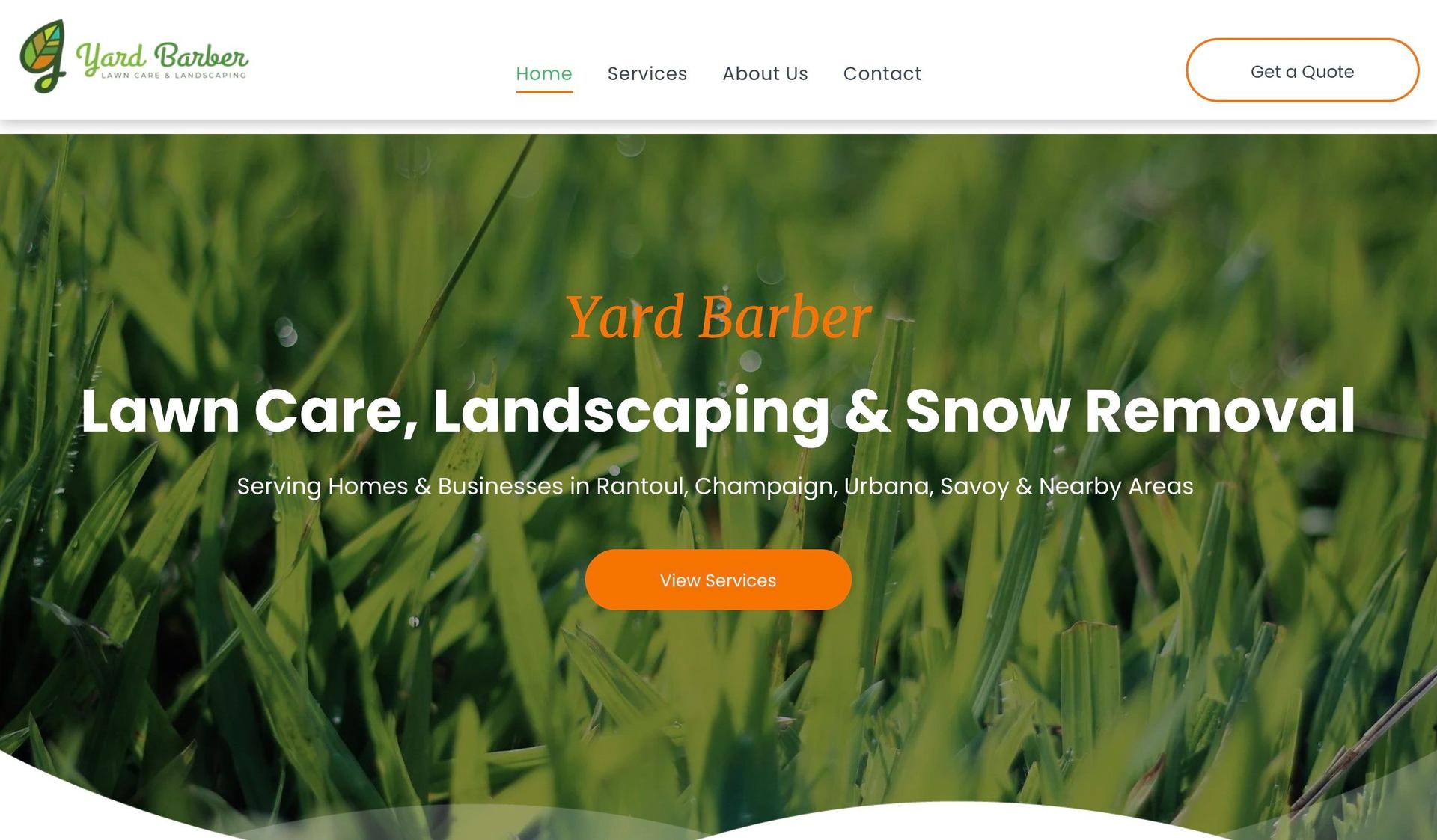Yard Barber Lawn Care-lawn care websites