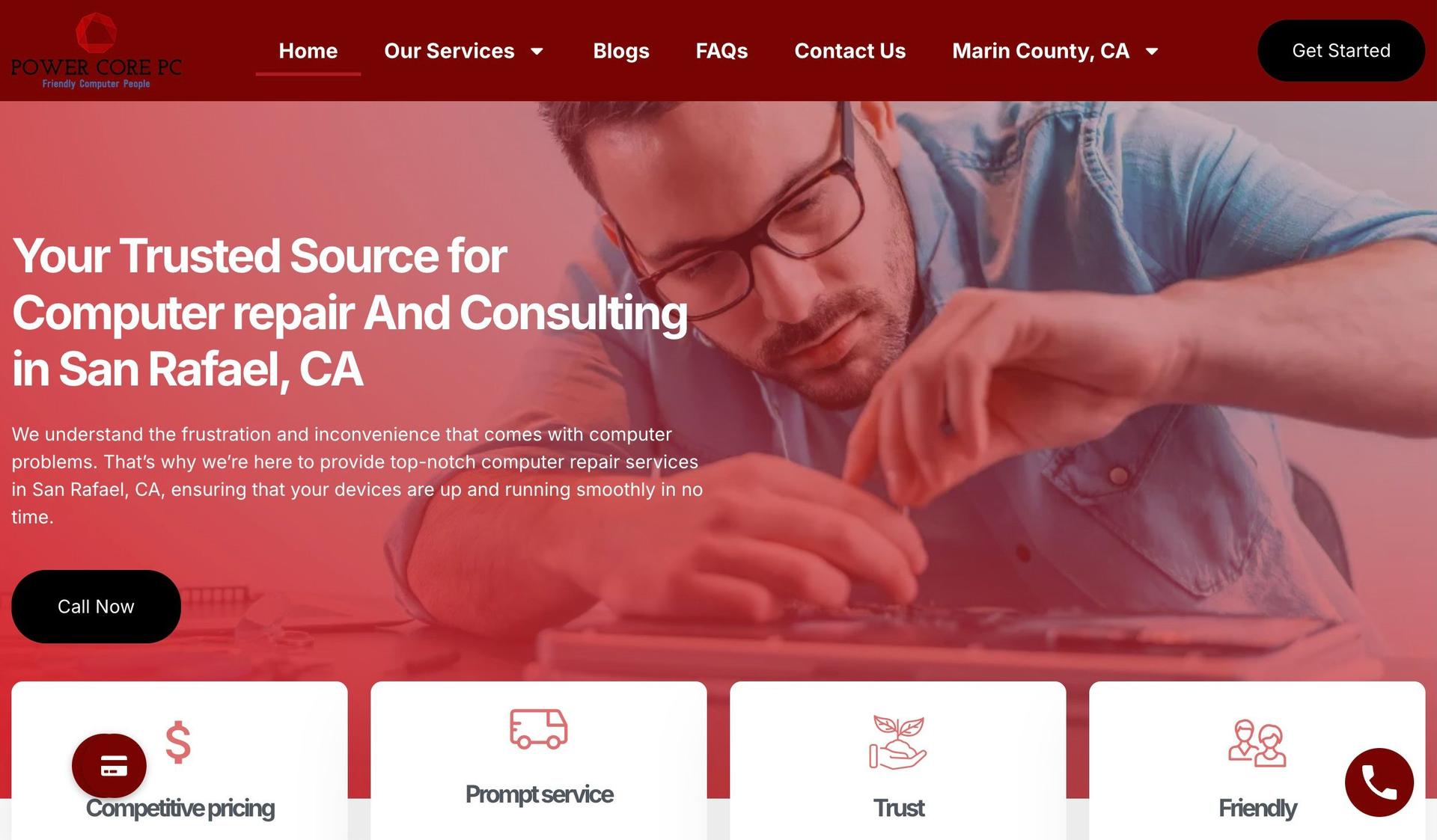 PowerCore PC-computer repair websites