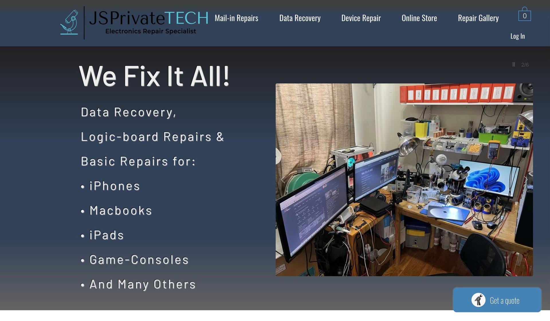 JS Private Tech-computer repair websites