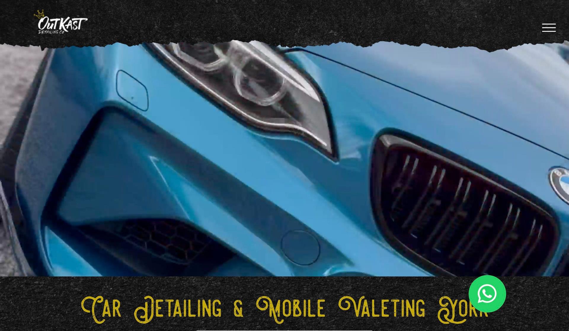 Outkast Detailing-auto detailing website designs