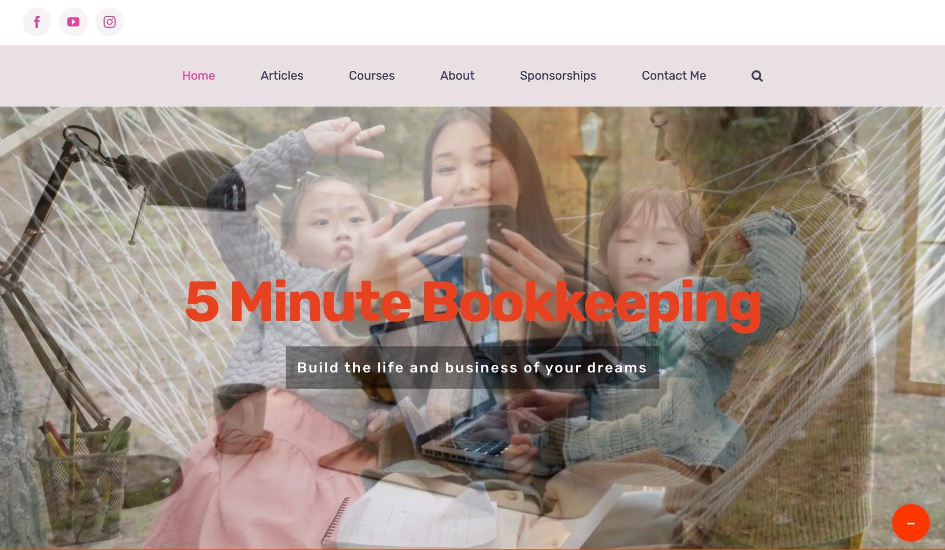 5 Minute Bookkeeping-bookkeeping websites