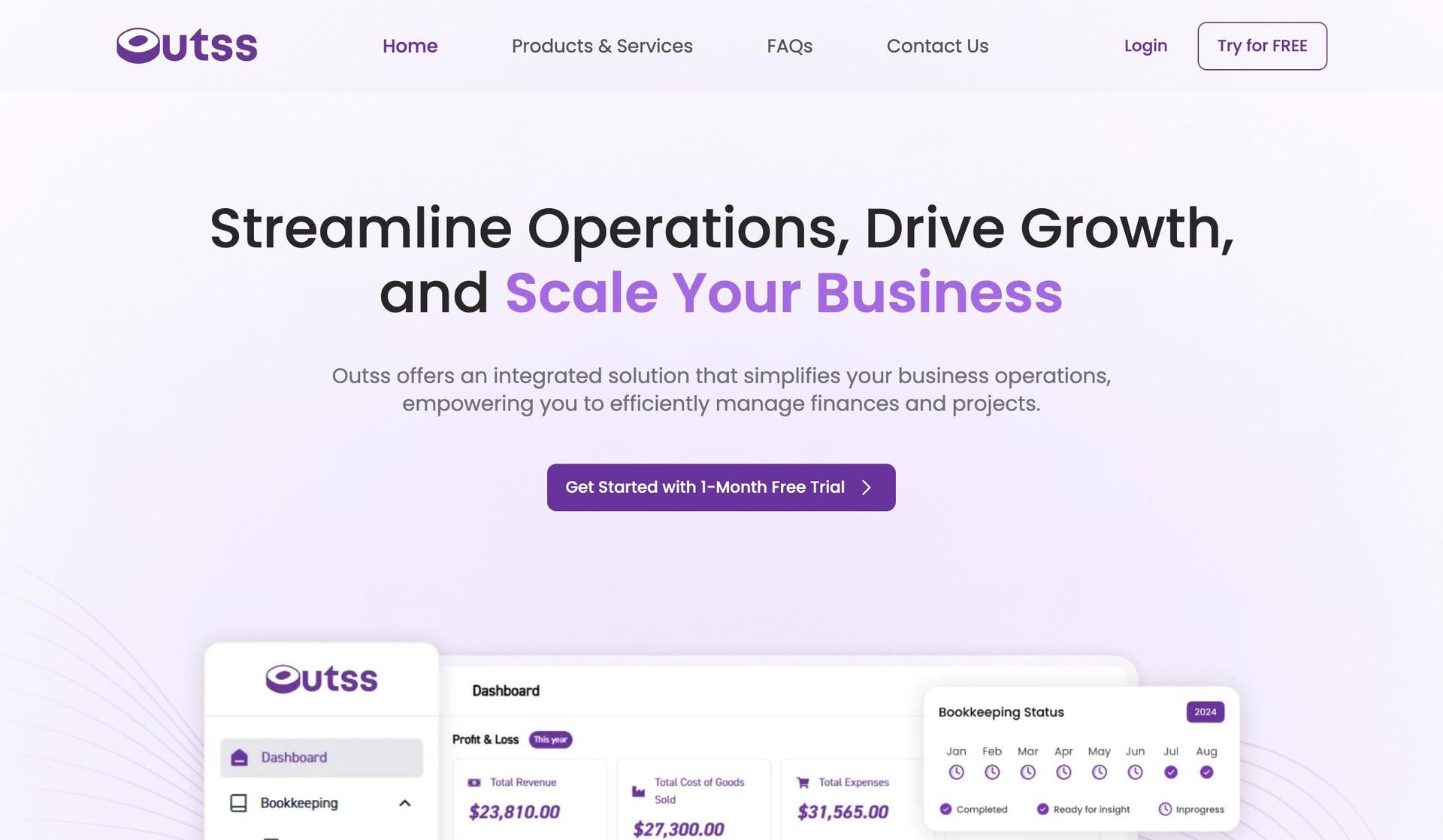 Outss-bookkeeping websites