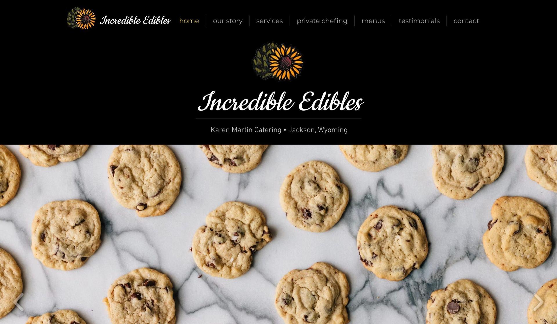 Jackson Catering-catering website examples
