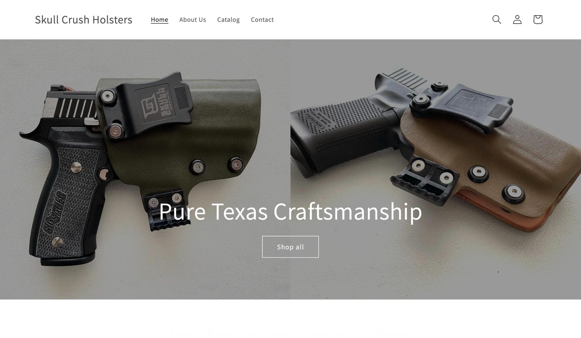 Skull Crush-gun website examples
