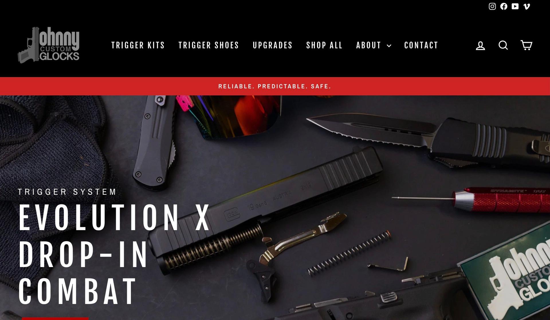 Johnny Glocks-gun website examples