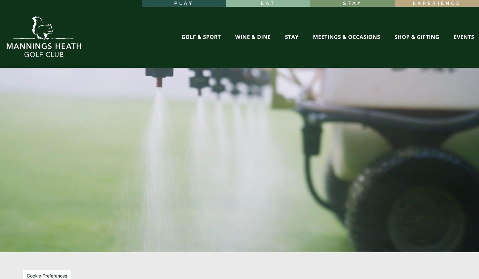 Mannings Heath-golf course websites