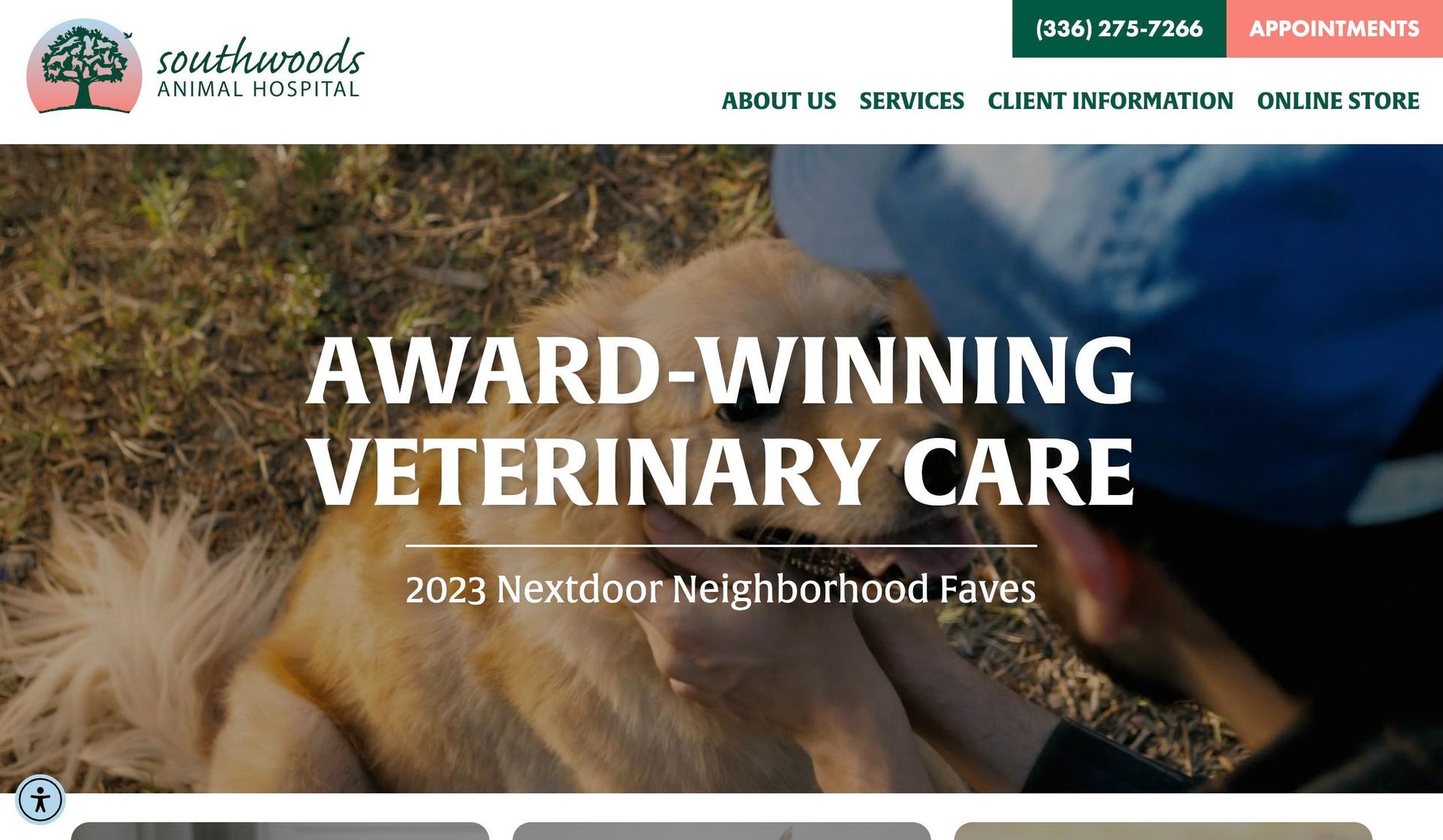 Southwoods Vet-veterinary websites