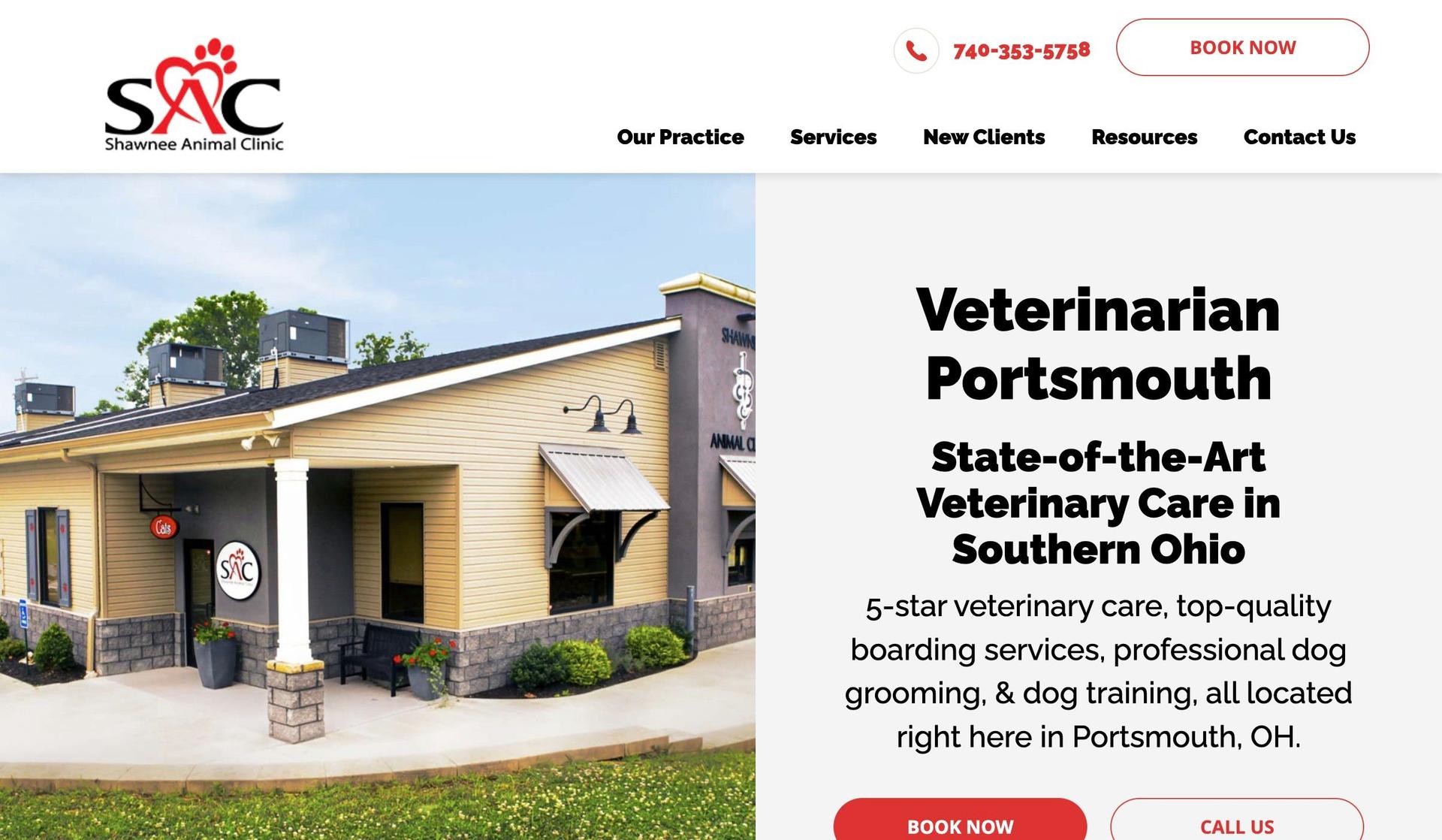 Sac Pets-veterinary websites