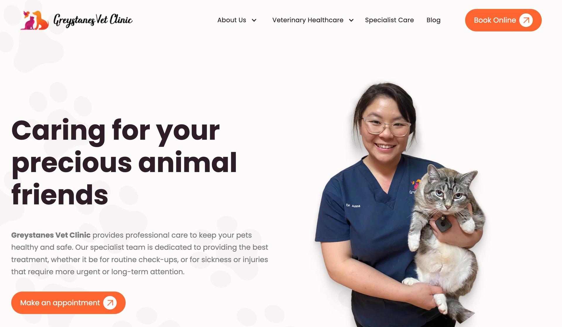 Greystanes Vet-veterinary websites