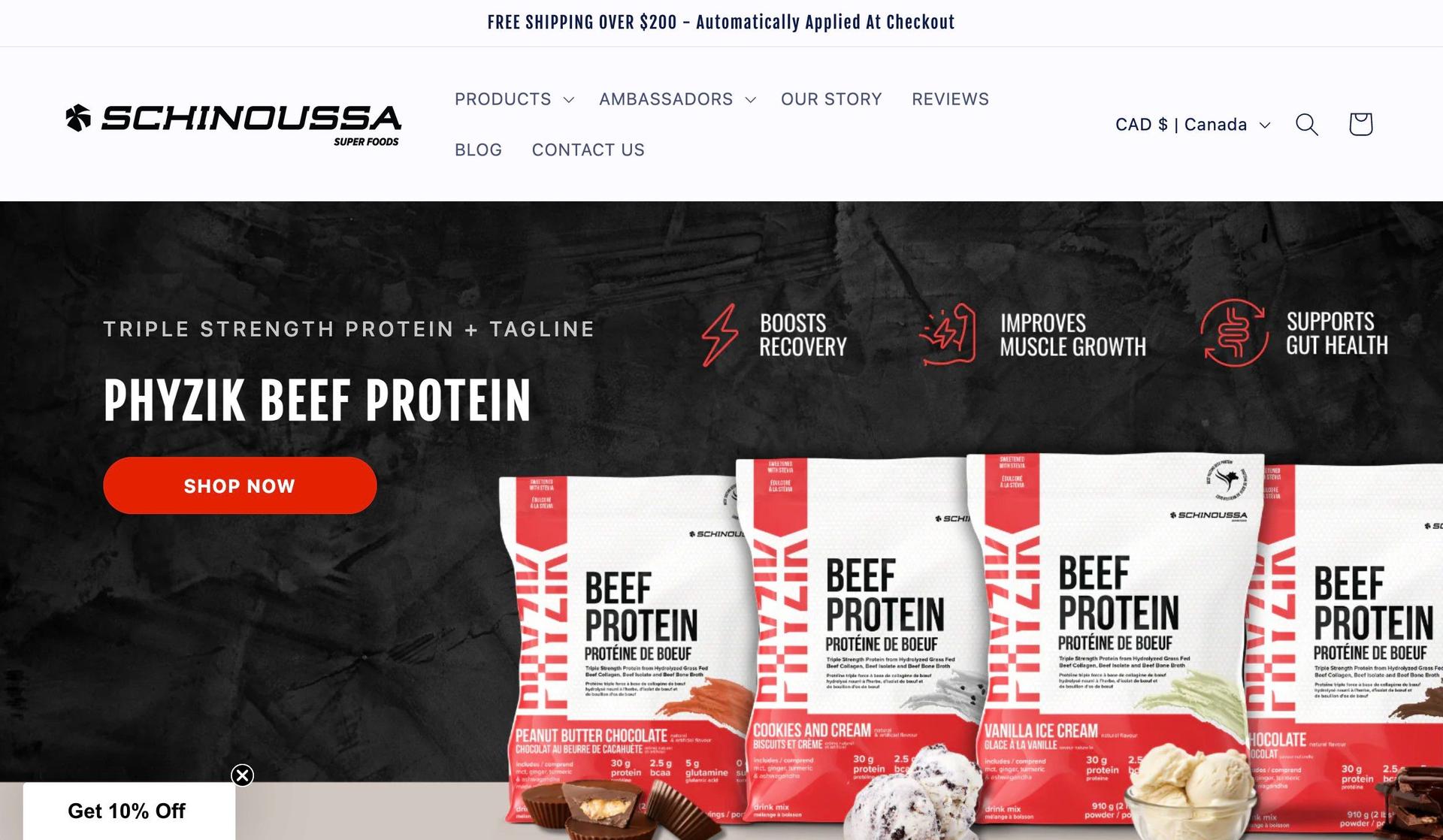 QNI Health-supplements company website designs