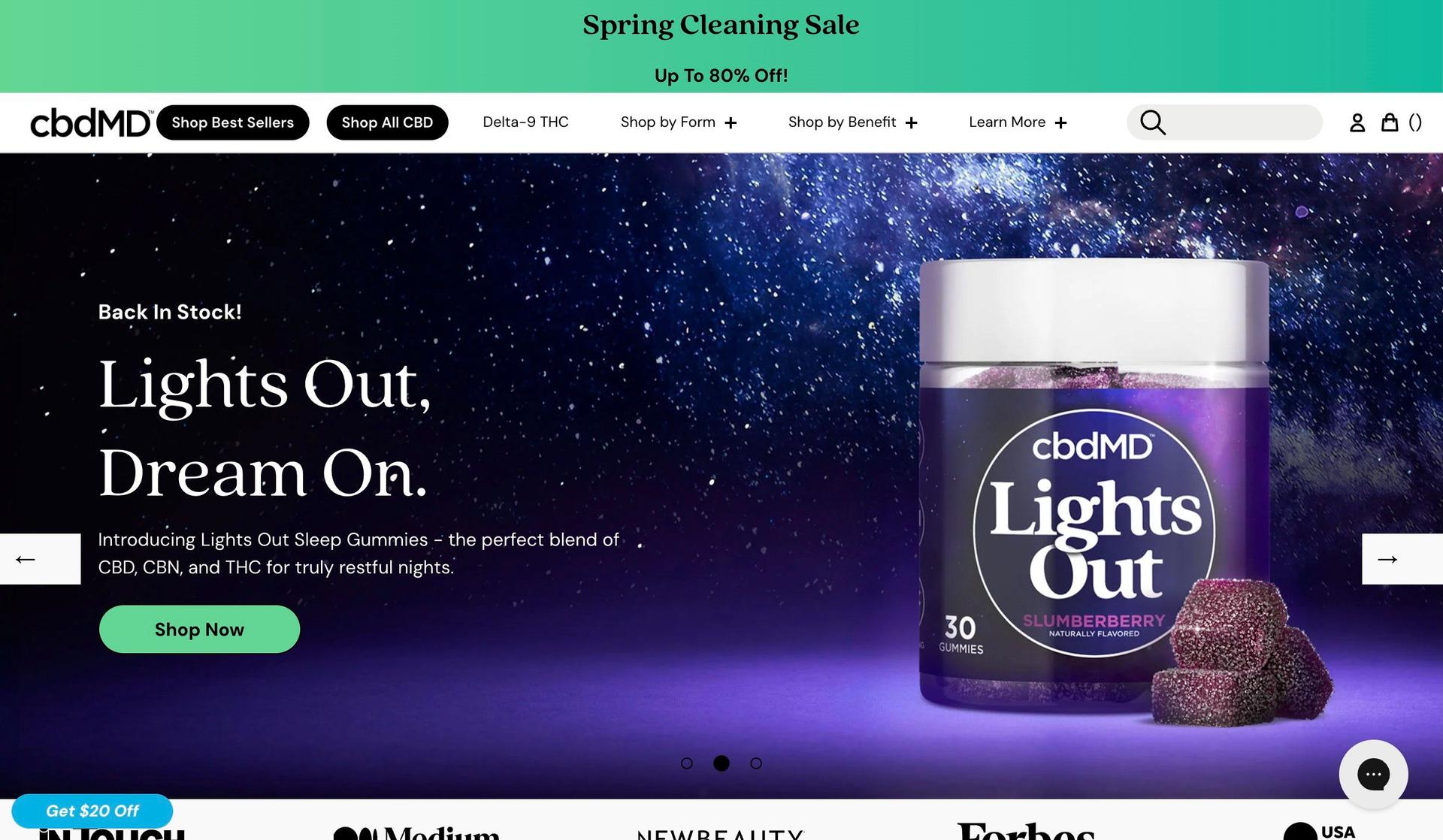 CBDmd-cbd website designs