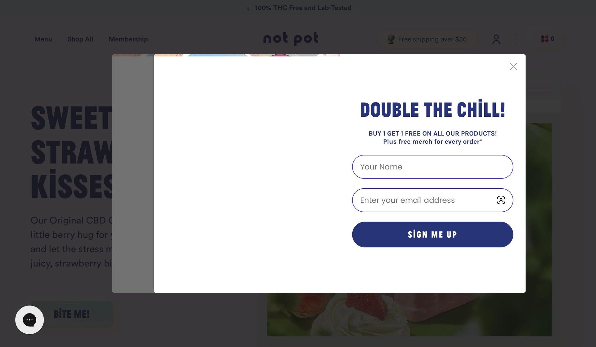 Not Pot-cbd website designs