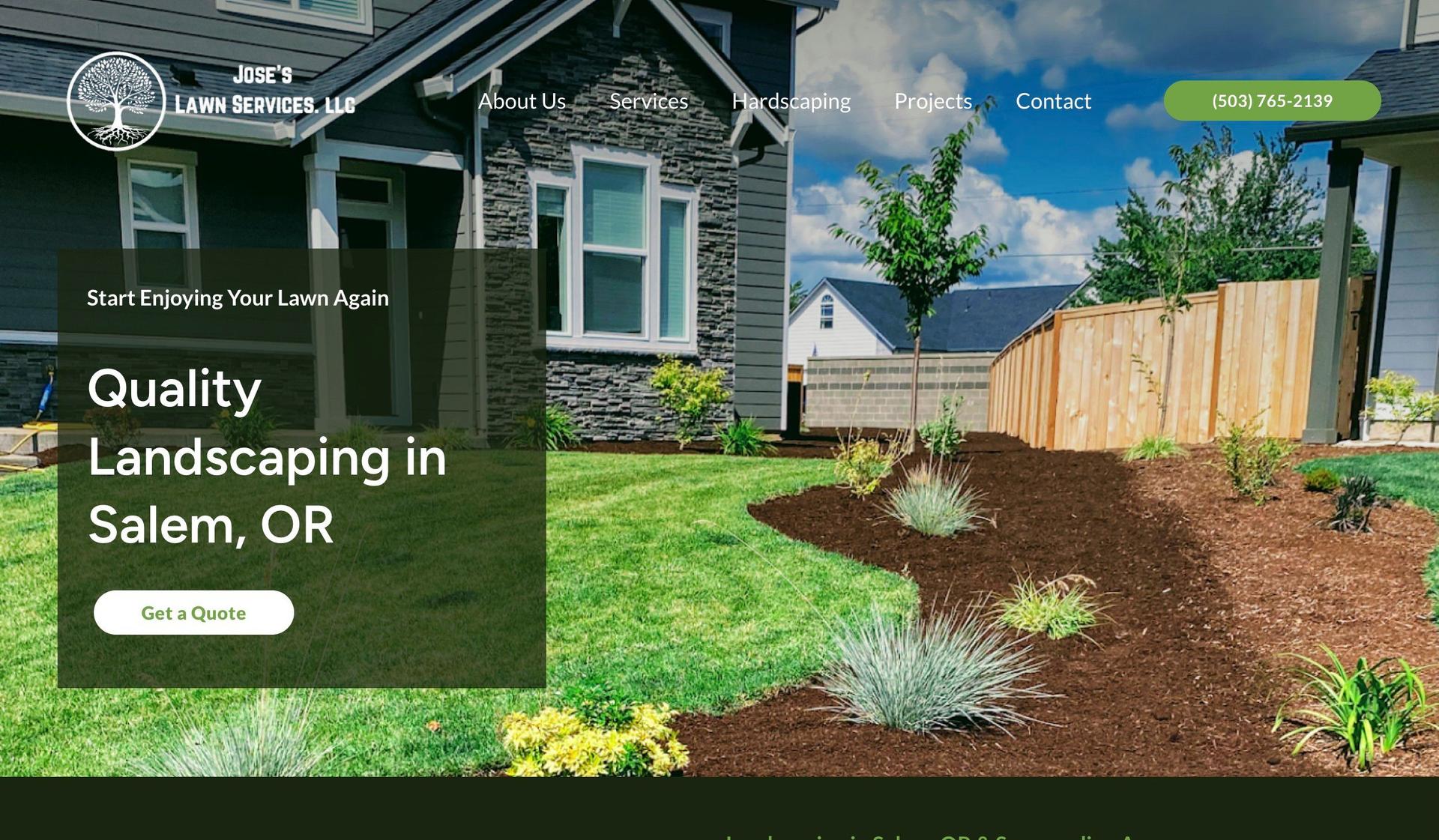 Salem Lawn Services-lawn care websites