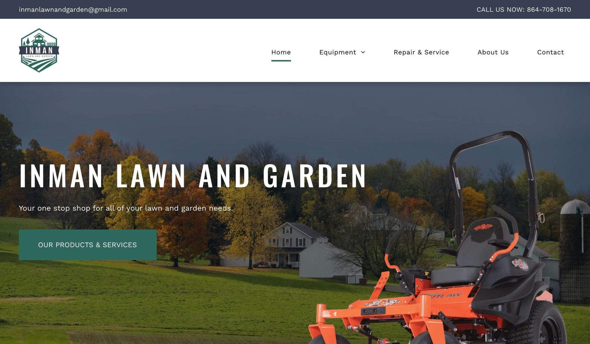 Inman Lawn-lawn care websites