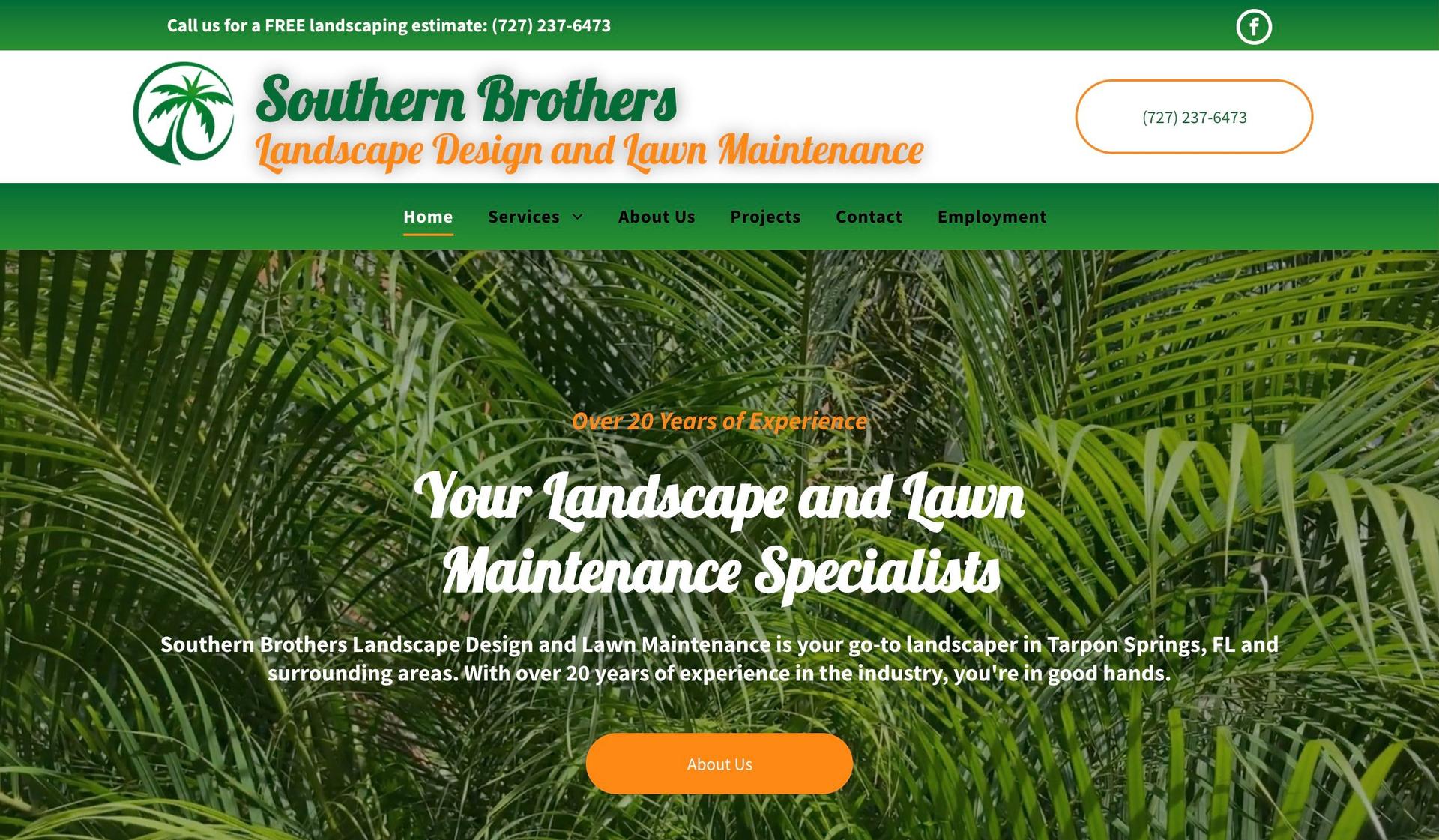 Southern Brothers Landscaping-lawn care websites