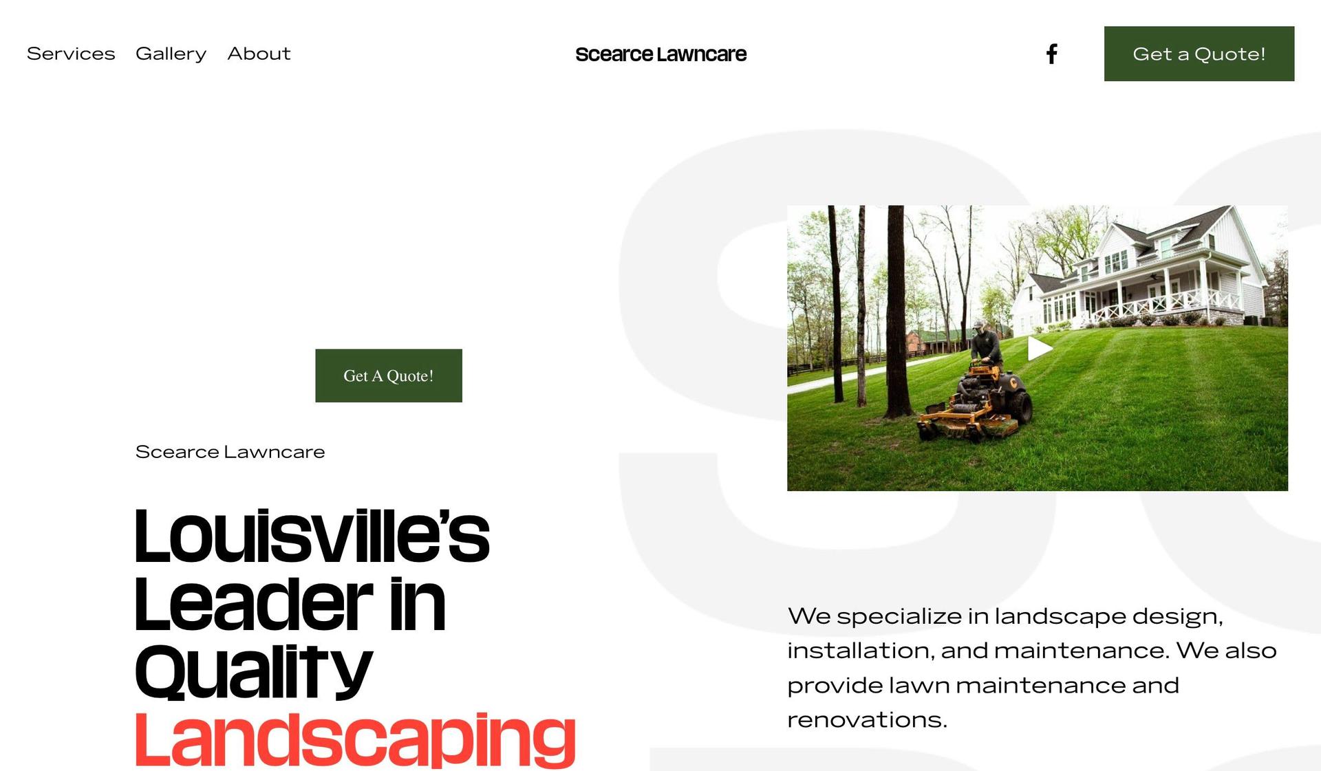 Scearce Lawn Care-lawn care websites