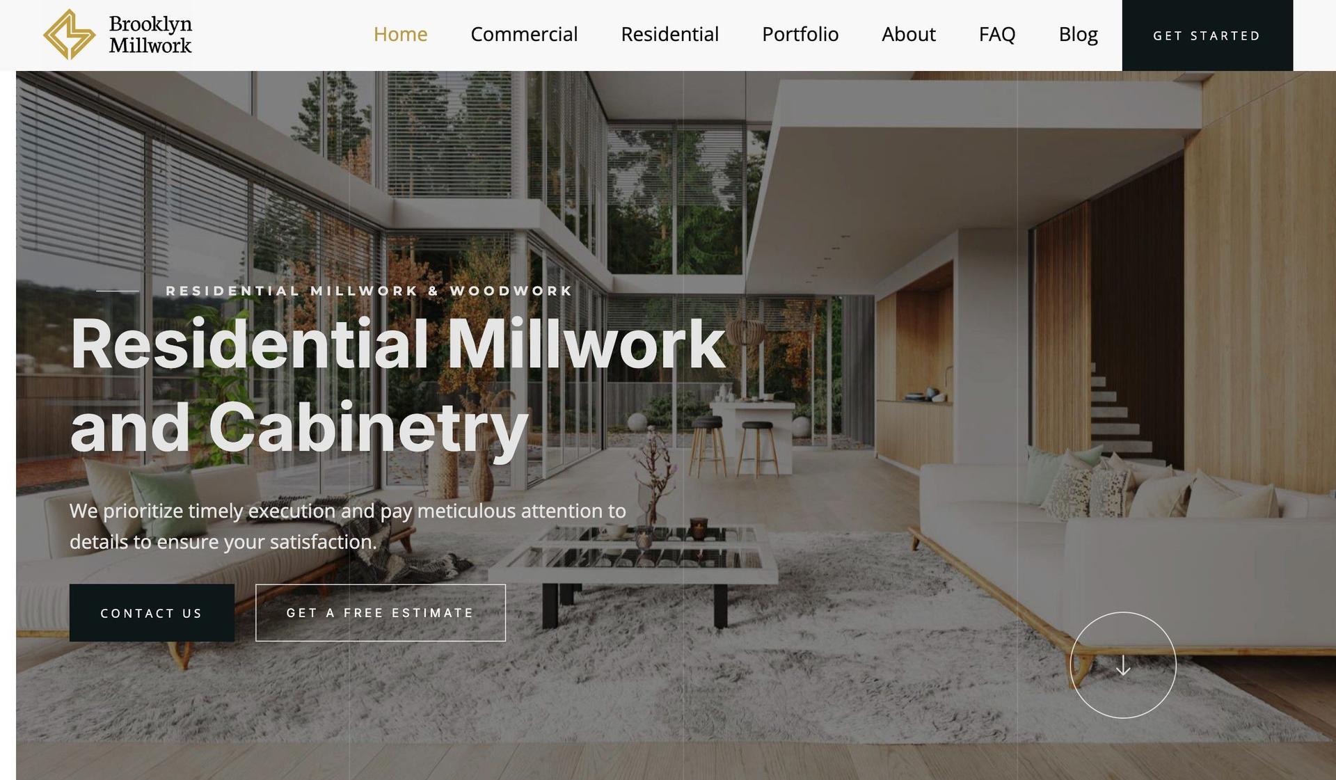 Brooklyn Millwork-woodworking websites