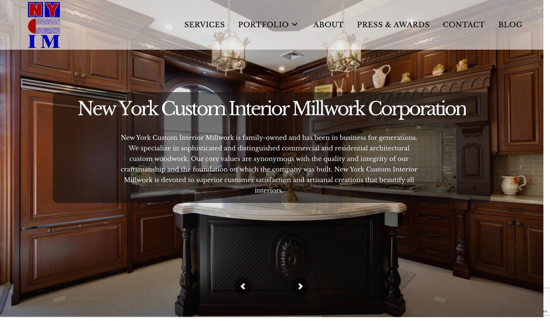NYC Millwork-woodworking websites