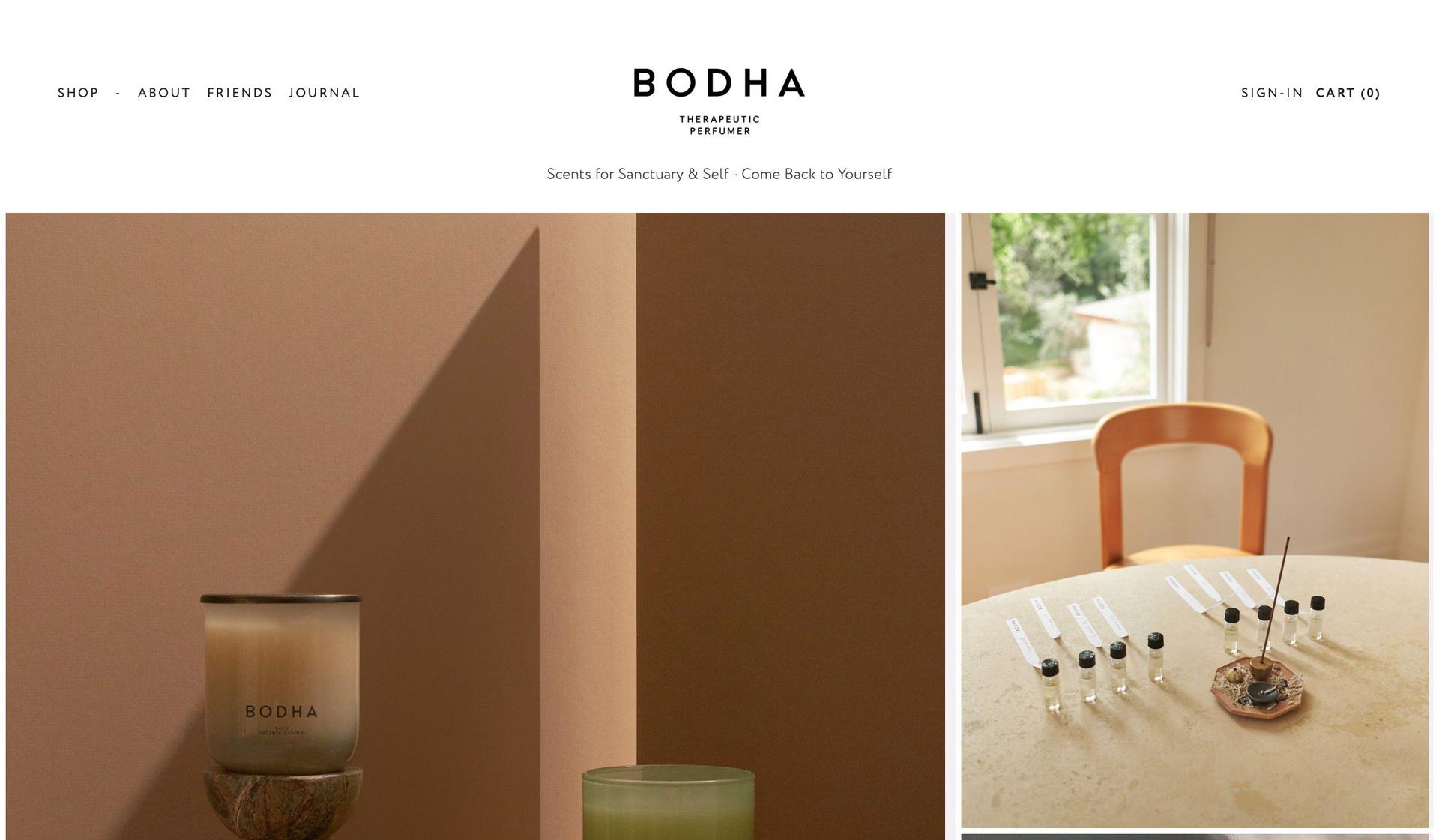 Bodha-perfume website examples