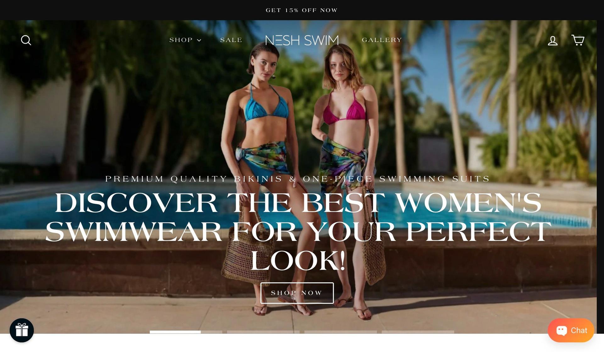 Nesh Swim-swimwear ecommerce sites