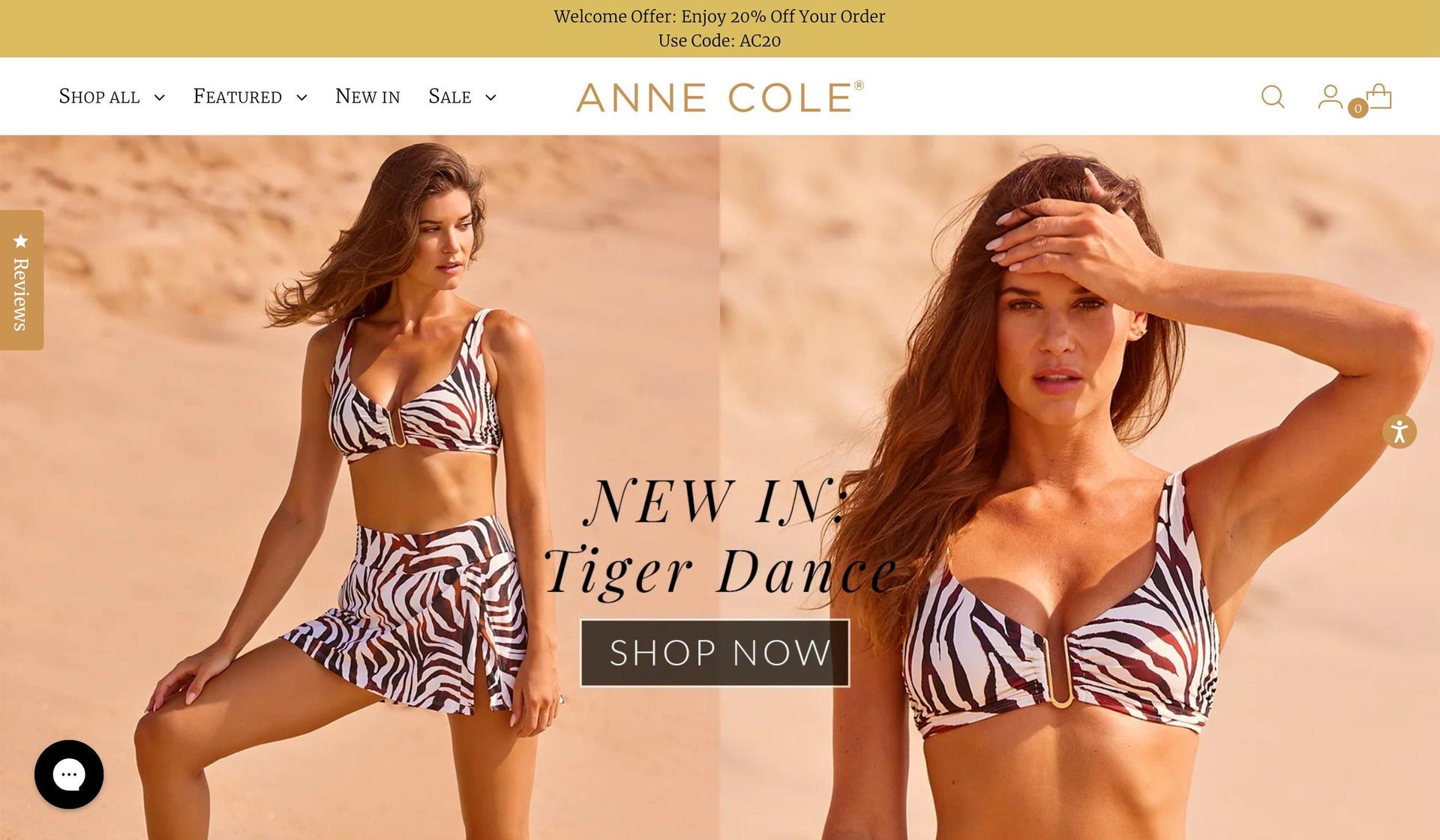 Anne Cole-swimwear ecommerce sites