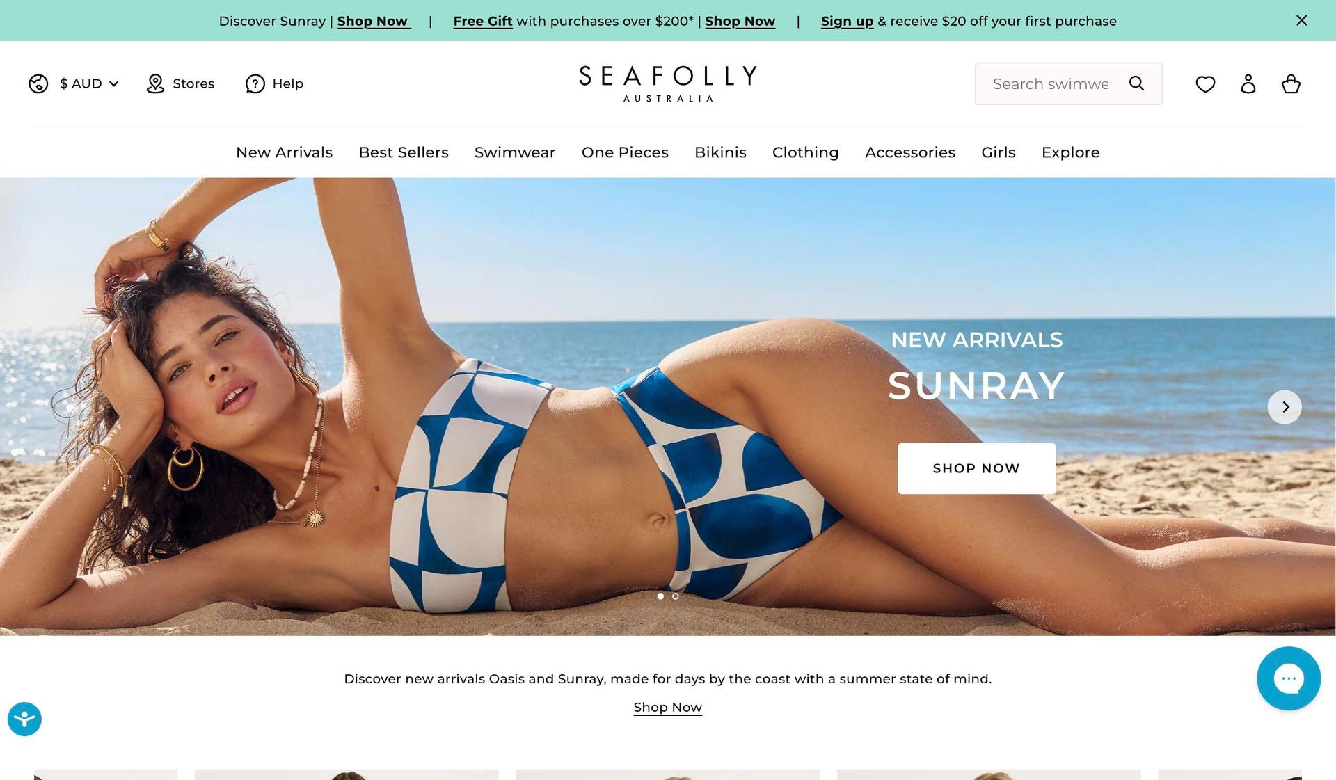 Seafolly-swimwear ecommerce sites