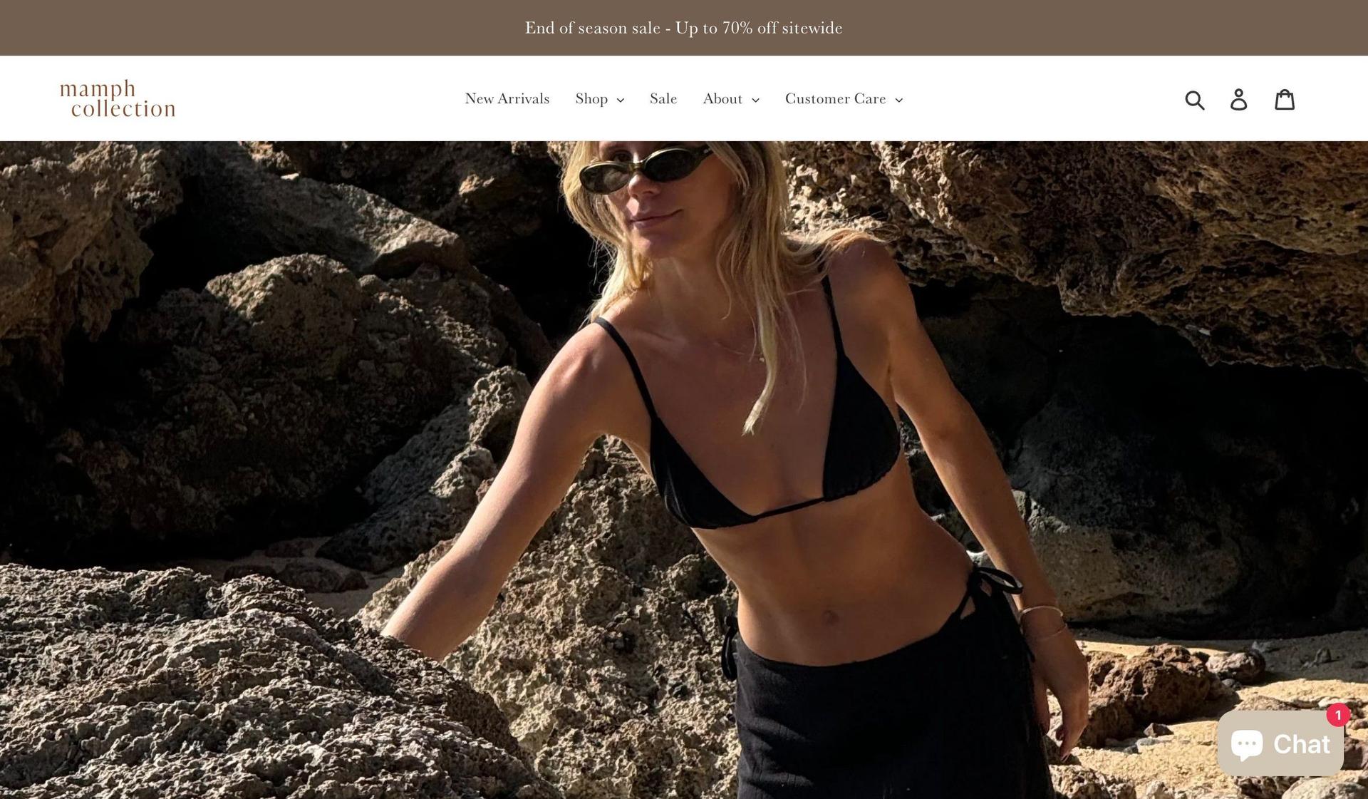 Mamph Collection-swimwear ecommerce sites