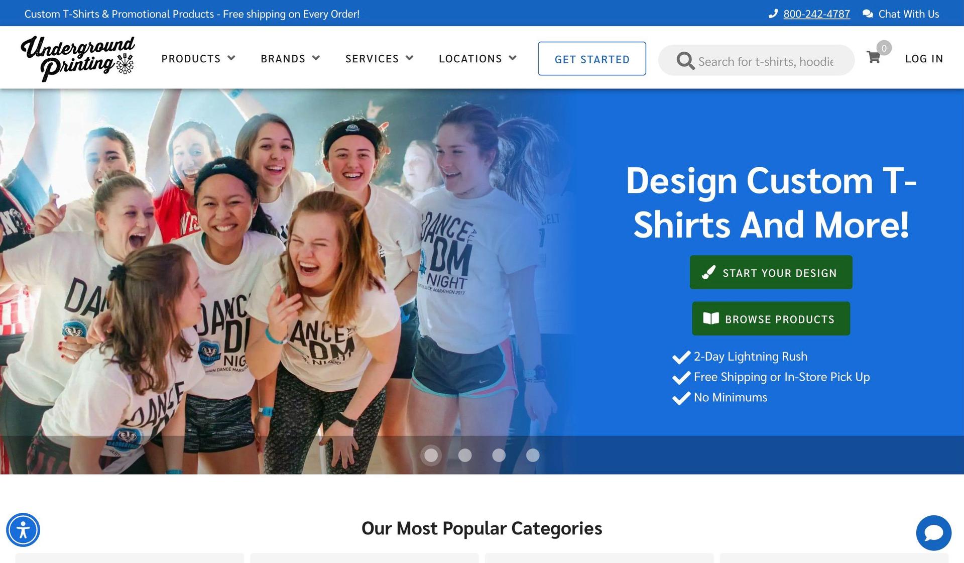 Underground Shirts-shopify t-shirt stores