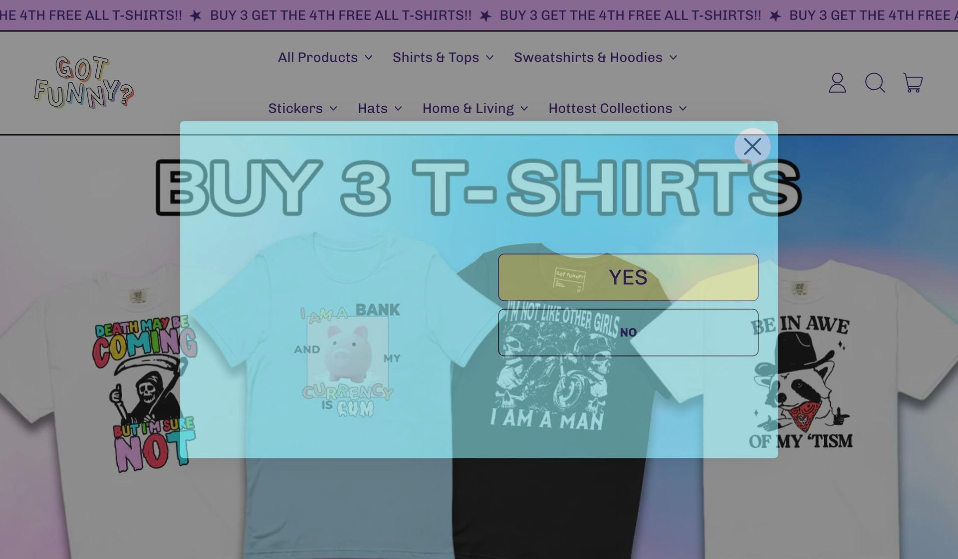 Got Funny Merch-shopify t-shirt stores