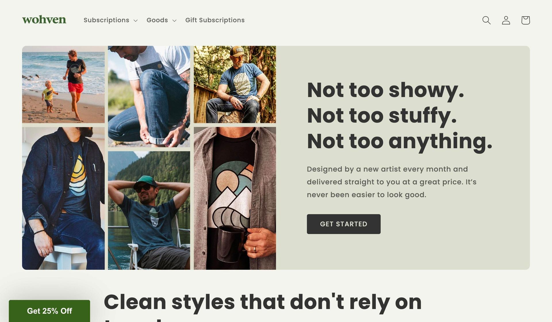 Wohven-shopify t-shirt stores