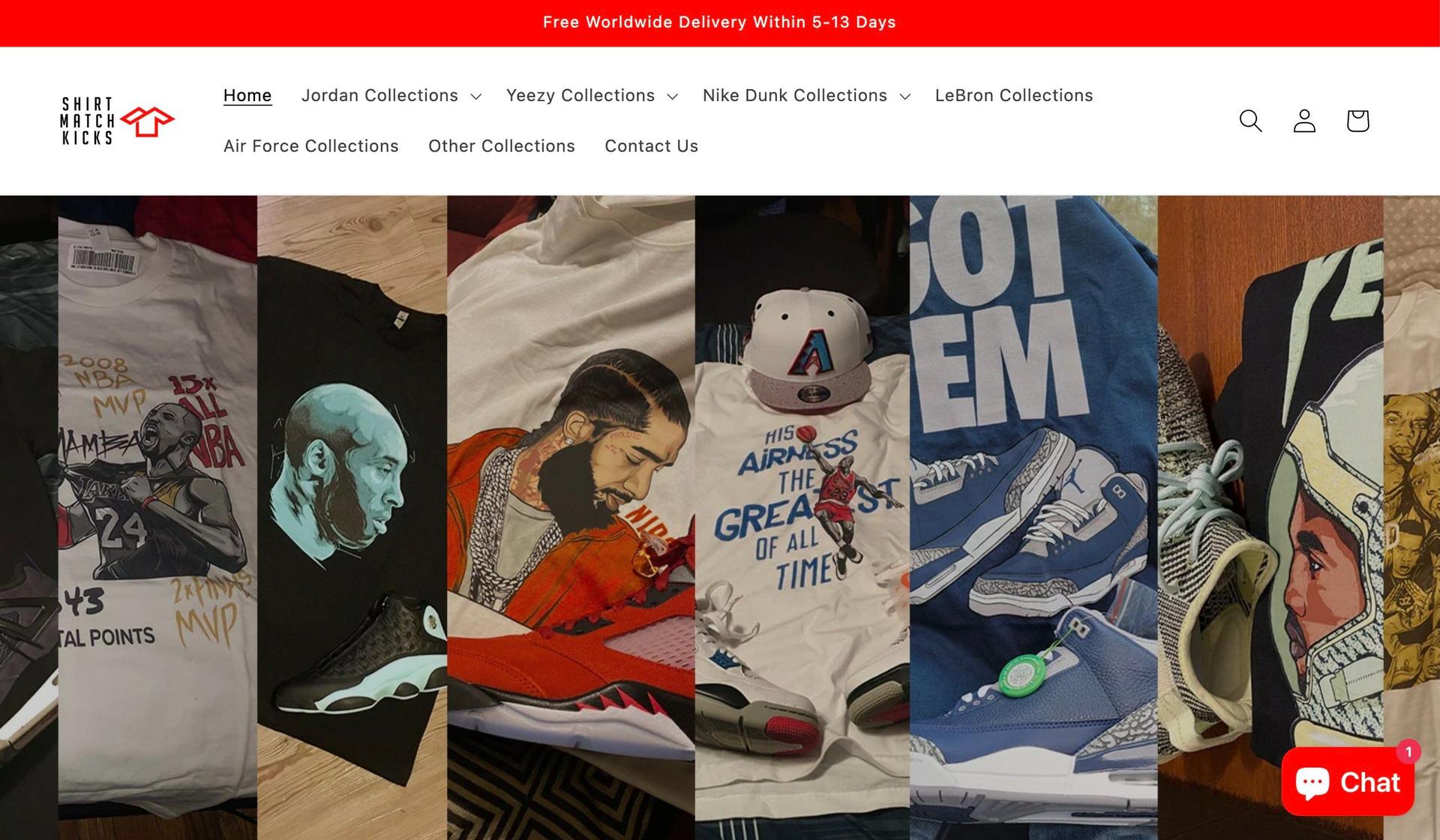 Shirt Match Kicks-shopify t-shirt stores