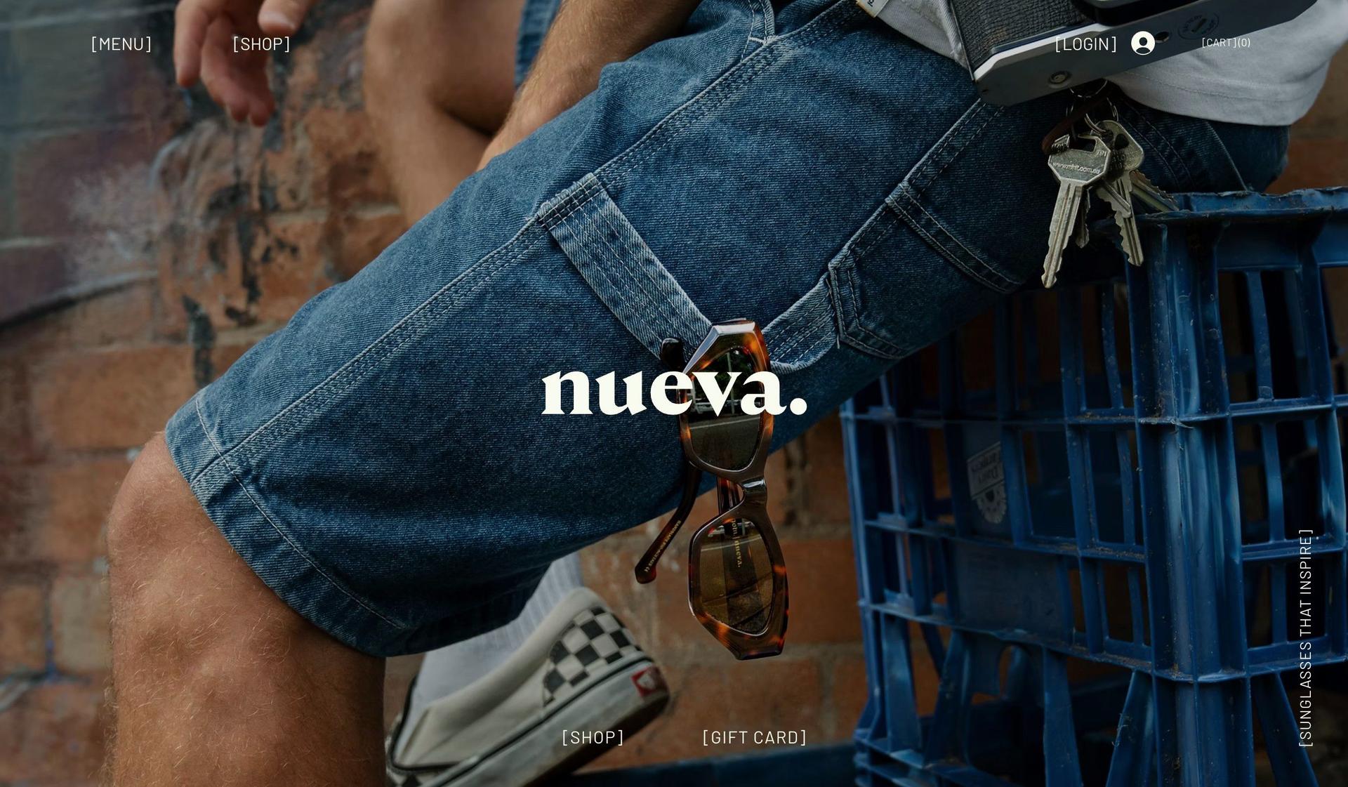 Nueva Sunglasses-sunglasses website designs