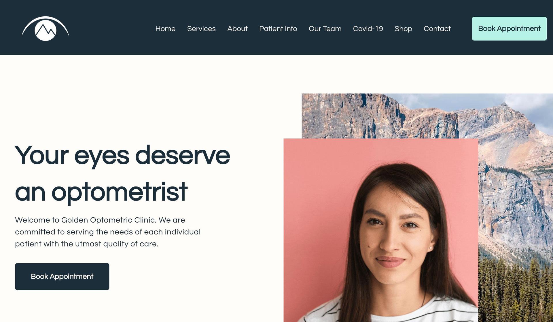 Golden Optometric Clinic-optometrist websites