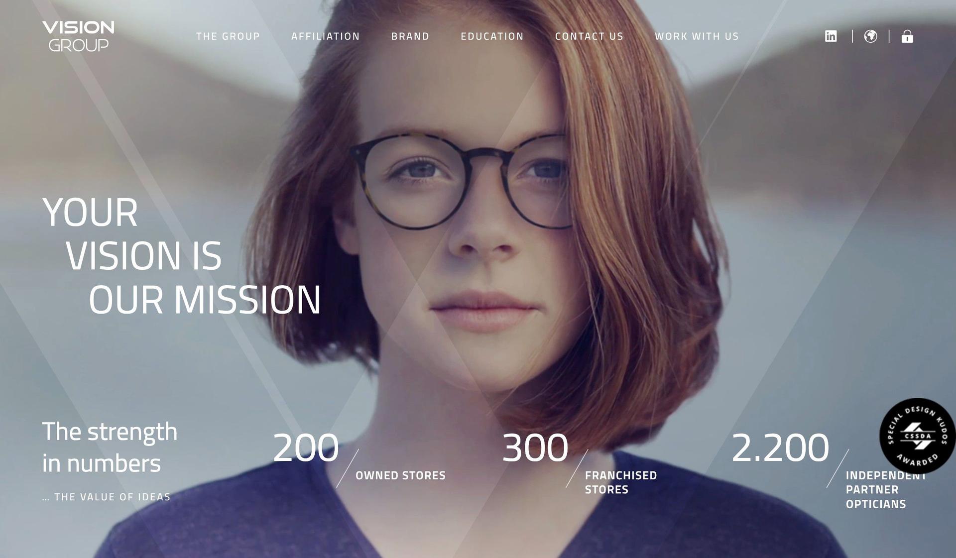 Vision Group-optometrist websites