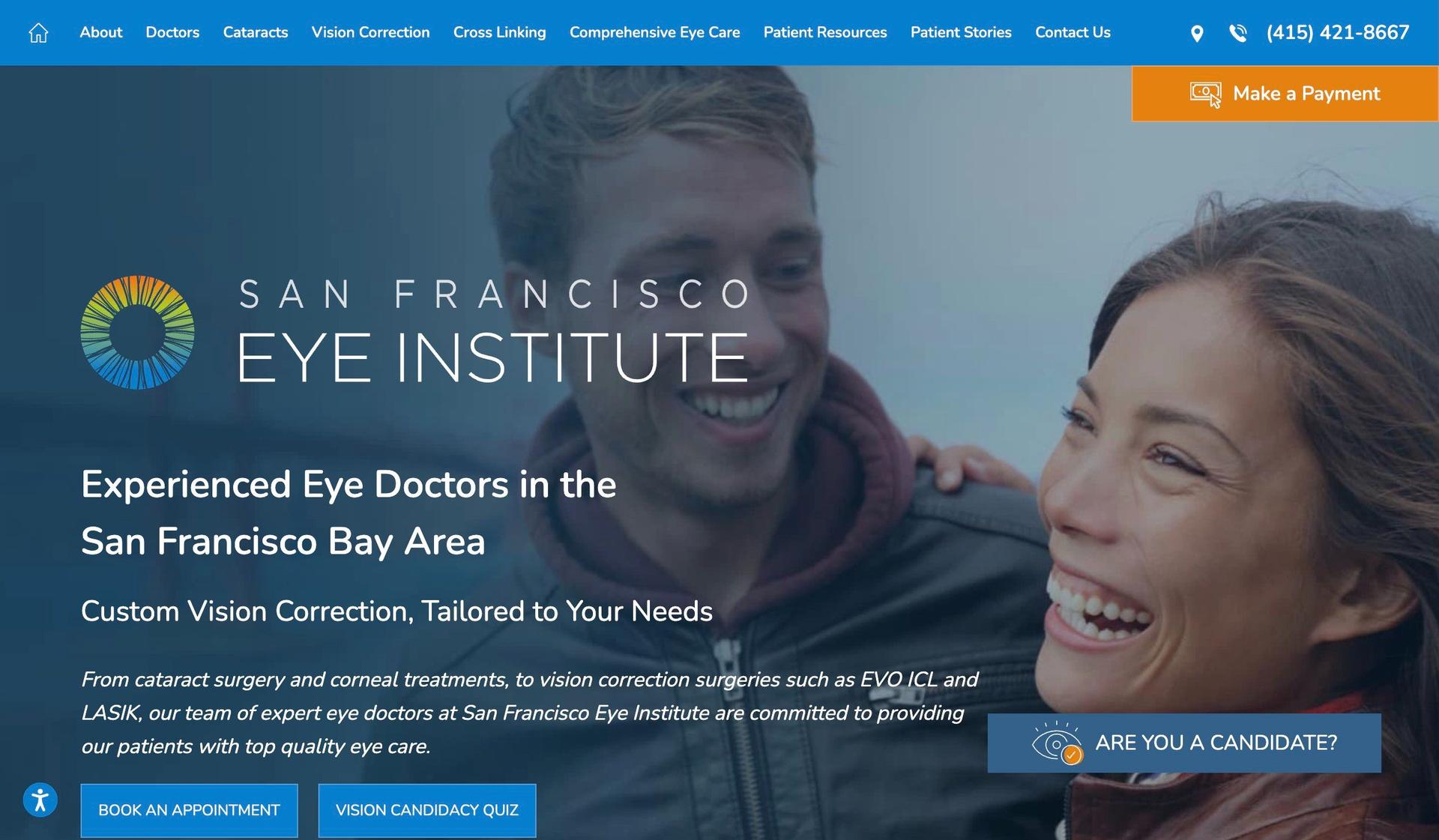 San Francisco Eye Institute-optometrist websites
